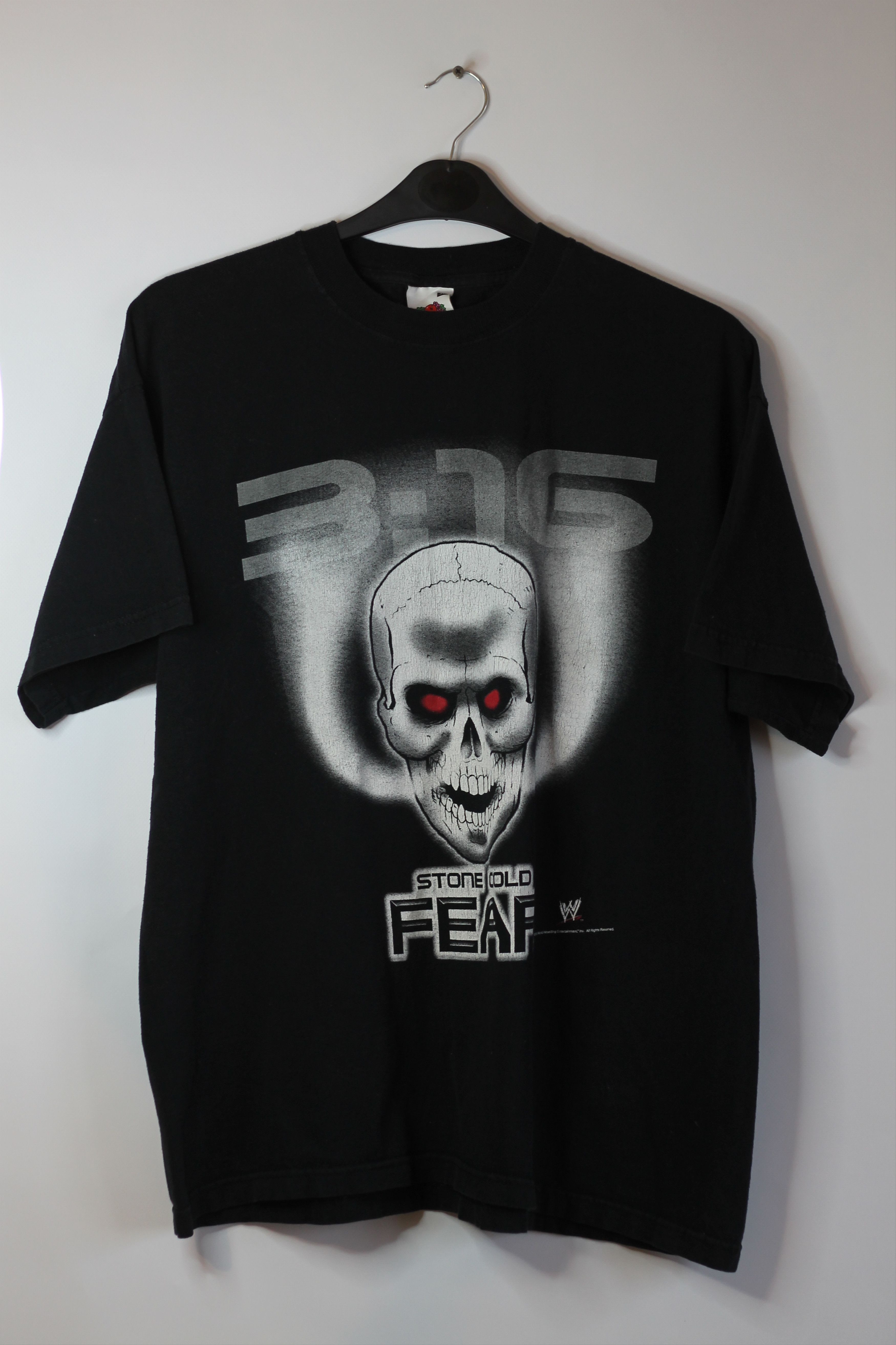 WWE Vintage Stone Cold Fear 2002 wrestling wwe t shirt tee Size US XL / EU 56 / 4 - 1 Thumbnail