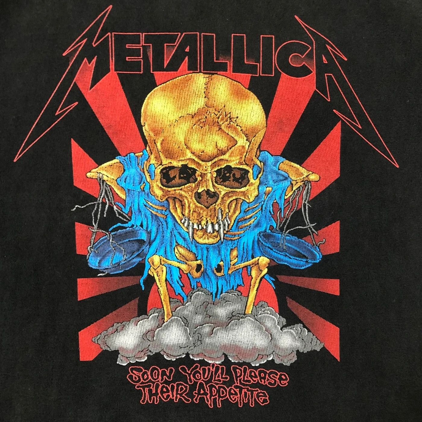 Band Tees VTG Metallica T Shirt Pushead You’ll Please Their Appetite Size US M / EU 48-50 / 2 - 2 Thumbnail