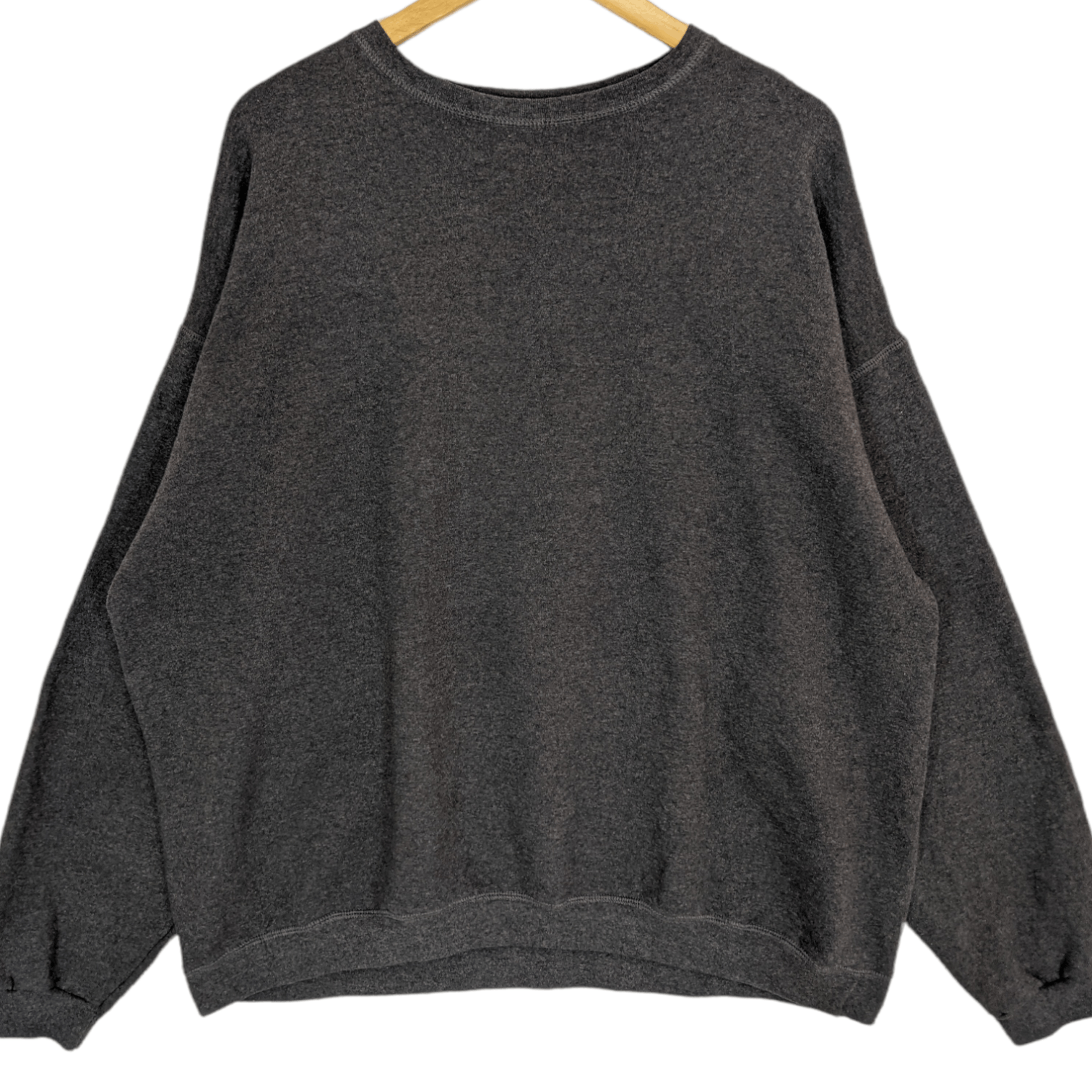Hanes HANES Grey Plain Jumper Sweatshirt Size US XL / EU 56 / 4 - 2 Thumbnail