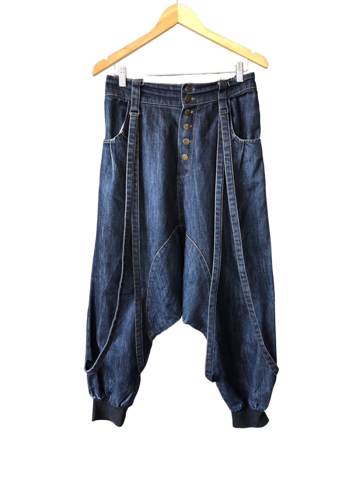 image of Vintage Spinns Seditionaries Bondage Punk Denim in Blue, Men's (Size 30)