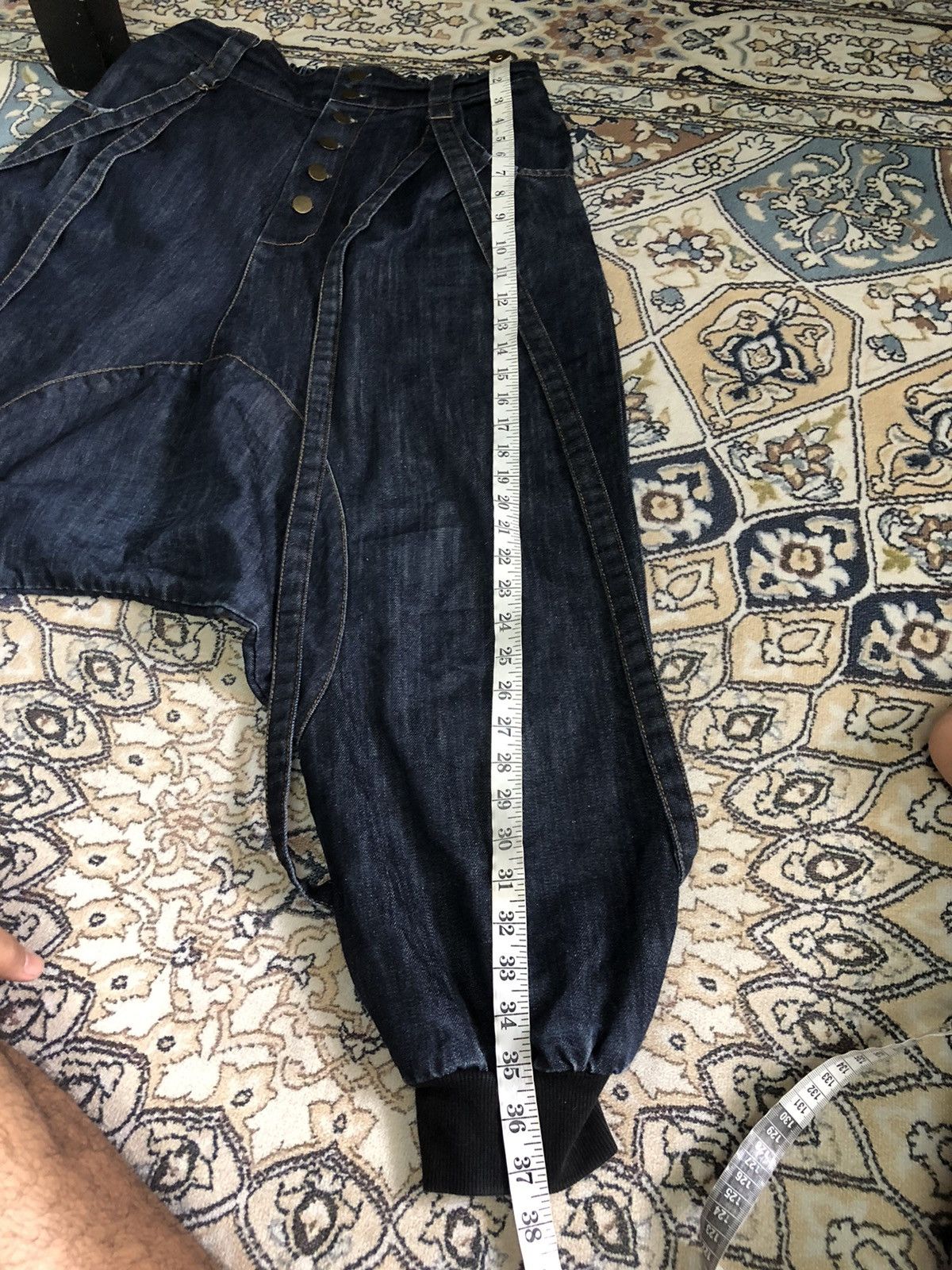 Vintage Rare❗️Vintage Spinns Seditionaries Bondage Punk Denim Size US 30 / EU 46 - 20 Thumbnail