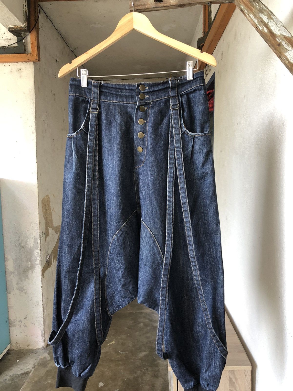 Vintage Rare❗️Vintage Spinns Seditionaries Bondage Punk Denim Size US 30 / EU 46 - 5 Thumbnail