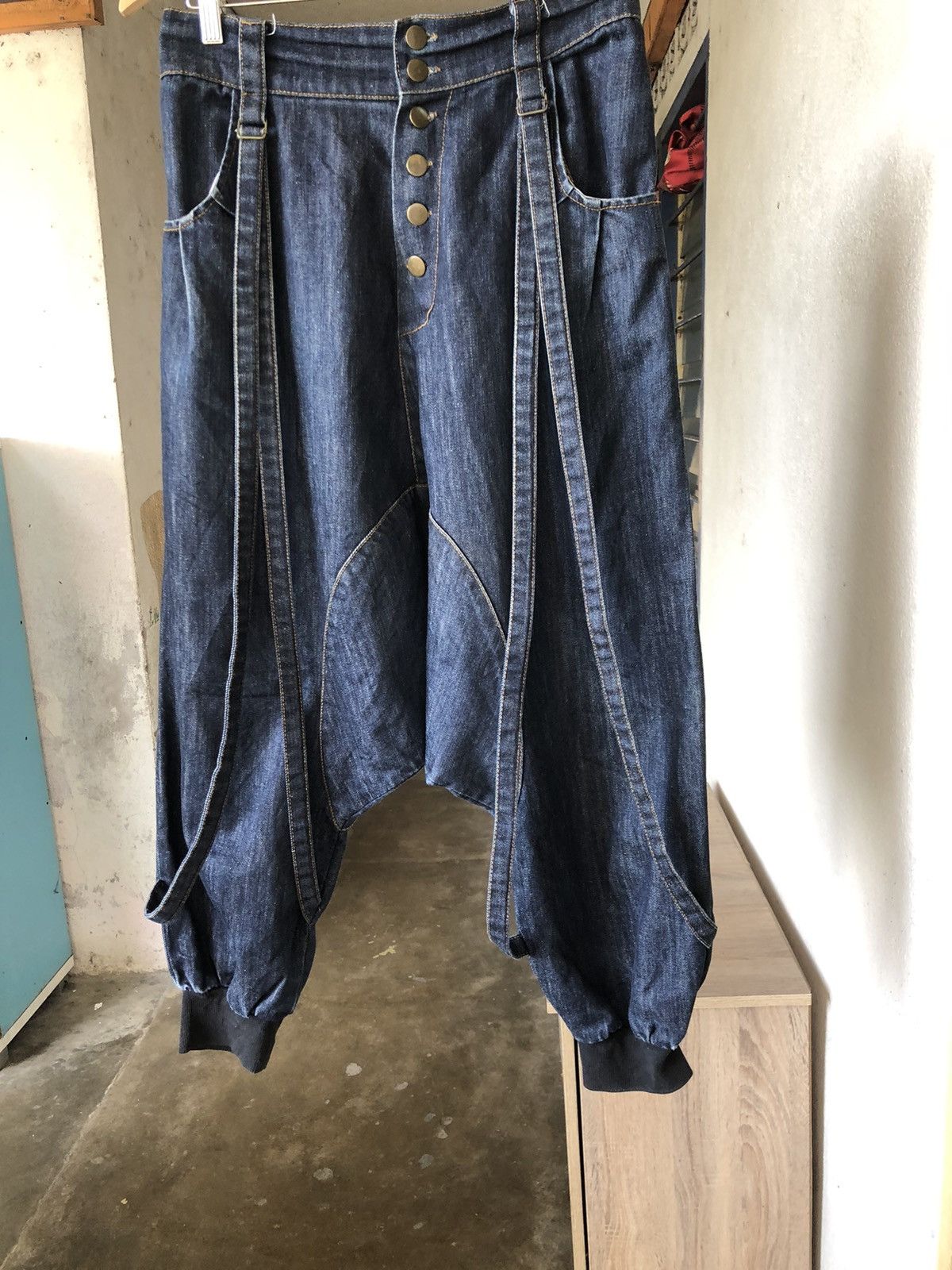 Vintage Rare❗️Vintage Spinns Seditionaries Bondage Punk Denim Size US 30 / EU 46 - 6 Thumbnail