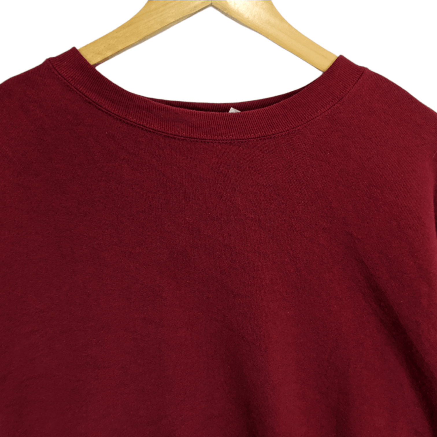 American Apparel FRUIT OF THE LOOM Red Plain Jumper Sweatshirt Size US XXL / EU 58 / 5 - 4 Thumbnail