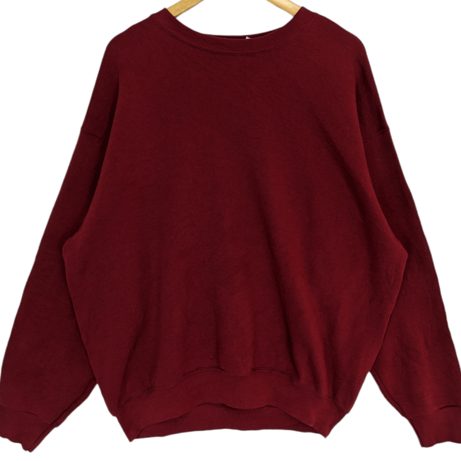 American Apparel FRUIT OF THE LOOM Red Plain Jumper Sweatshirt Size US XXL / EU 58 / 5 - 2 Thumbnail
