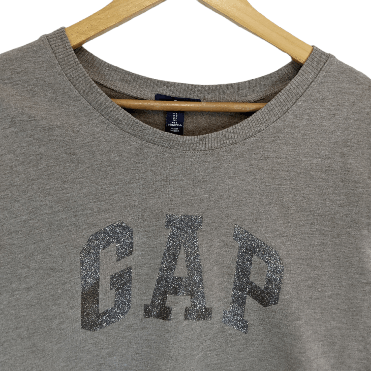 Gap GAP Big Logo Spell Out Jumper Sweatshirt Size L / US 10 / IT 46 - 4 Thumbnail