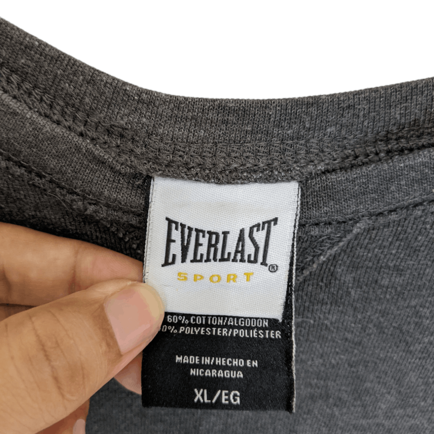 Everlast EVERLAST Sports Plain Jumper Sweatshirt Size XL / US 12-14 / IT 48-50 - 7 Thumbnail