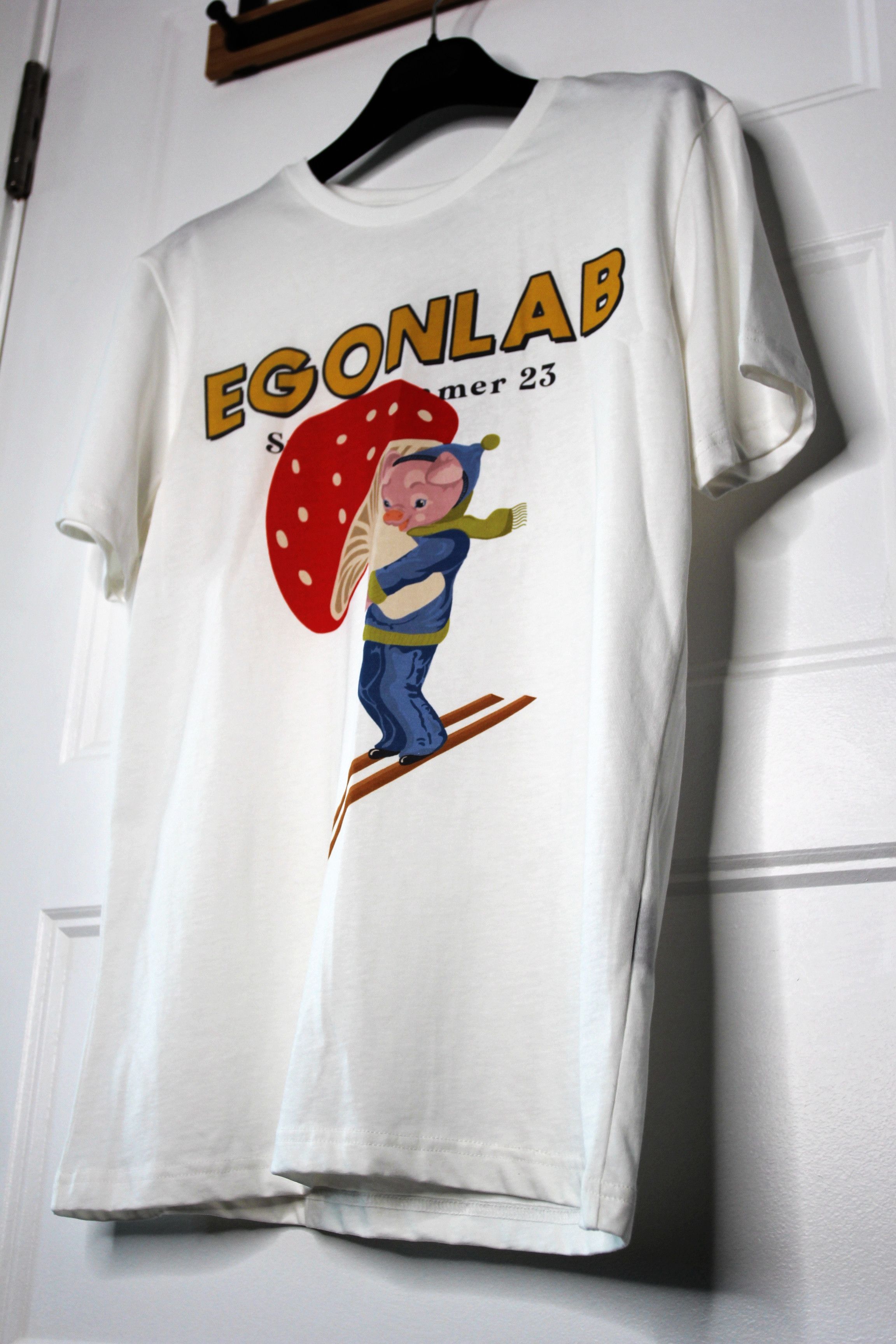 Egon Lab BNWT SS23 EGONLAB "WONDERLAND" PIGGY TSHIRT XS Size US XS / EU 42 / 0 - 5 Thumbnail