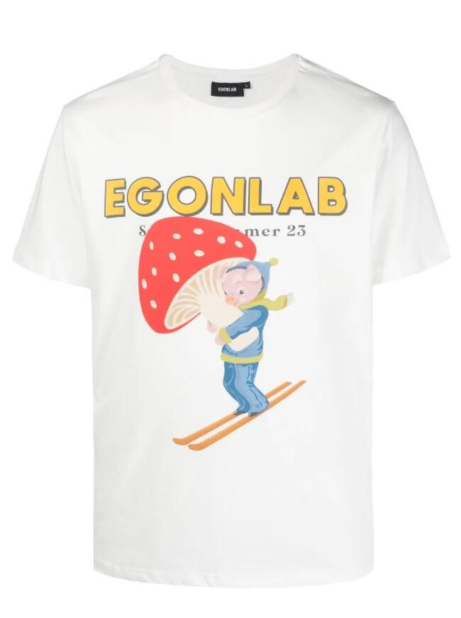 Egon Lab BNWT SS23 EGONLAB "WONDERLAND" PIGGY TSHIRT XS Size US XS / EU 42 / 0 - 10 Thumbnail