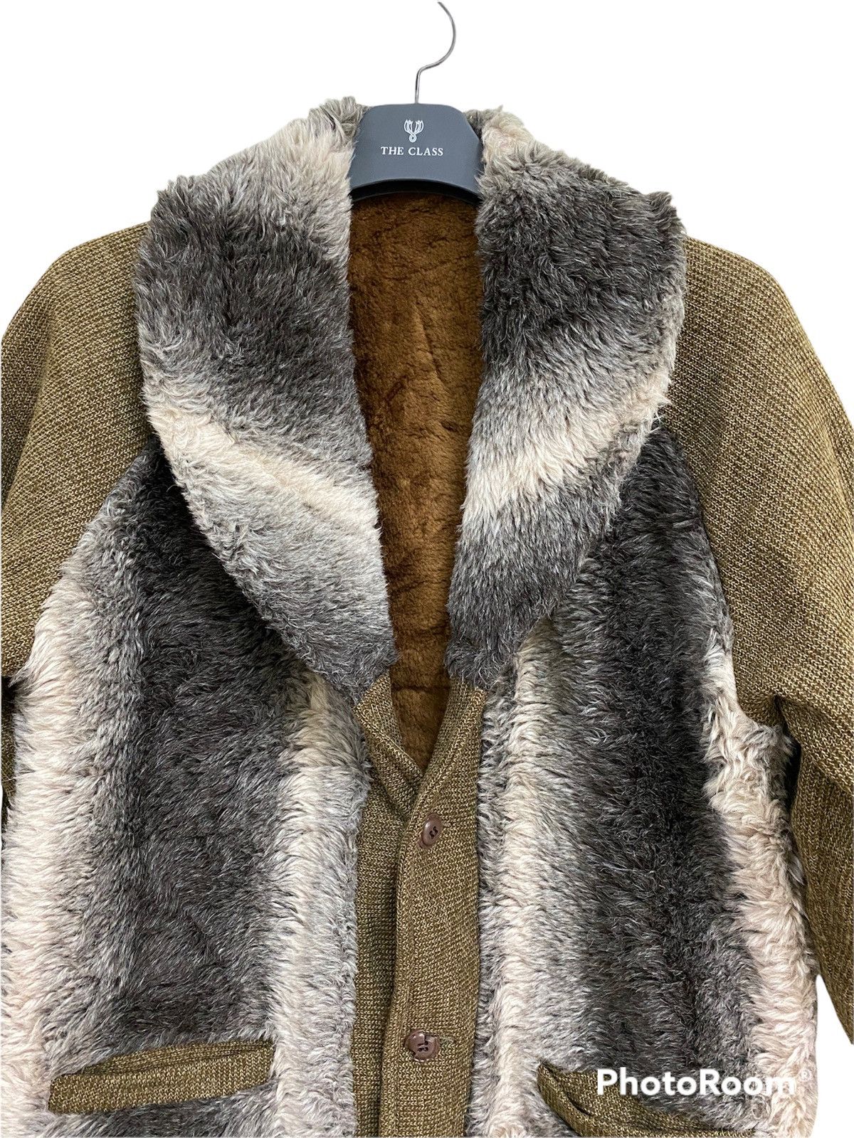 Vintage Vintage Unbranded Fur Collar Coat Jacket Size US L / EU 52-54 / 3 - 3 Thumbnail
