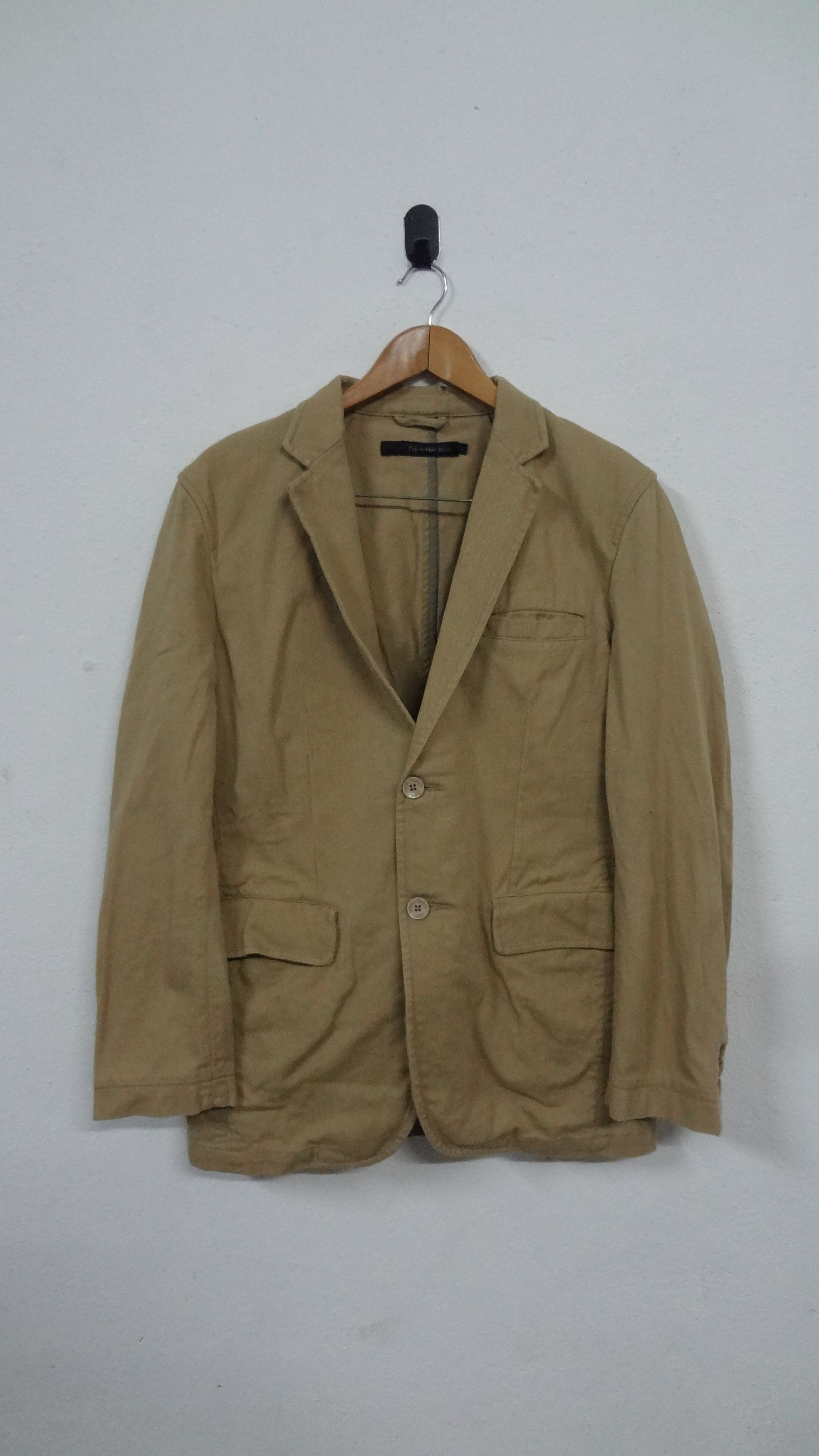 Calvin Klein × Designer Calvin Klein Coats Blazers Size US L / EU 52-54 / 3 - 1 Thumbnail