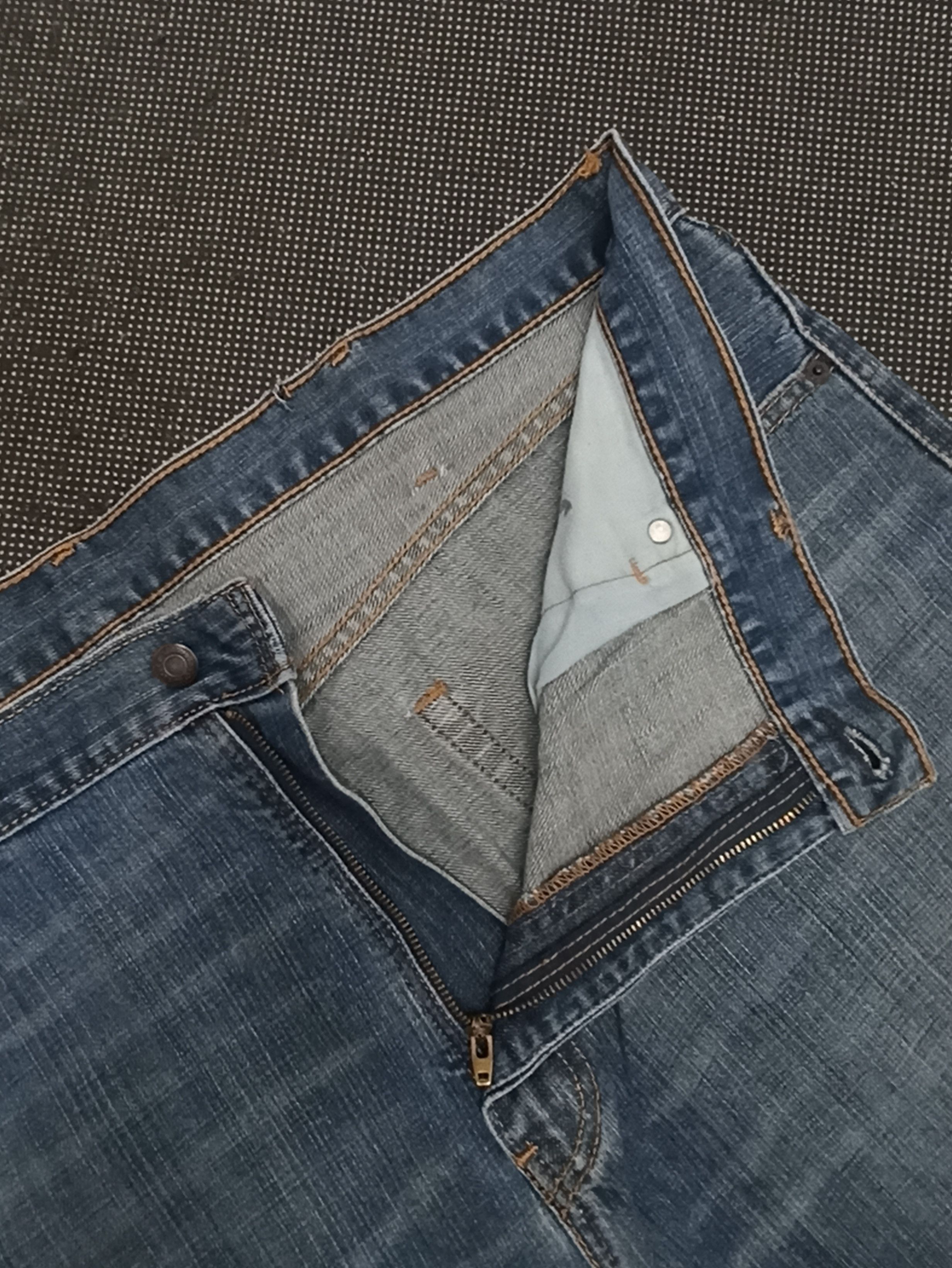 Jean × Levi's × Vintage VINTAGE LEVIS 505 BLUE WASH JEANS -J341 Size US 42 / EU 58 - 3 Thumbnail