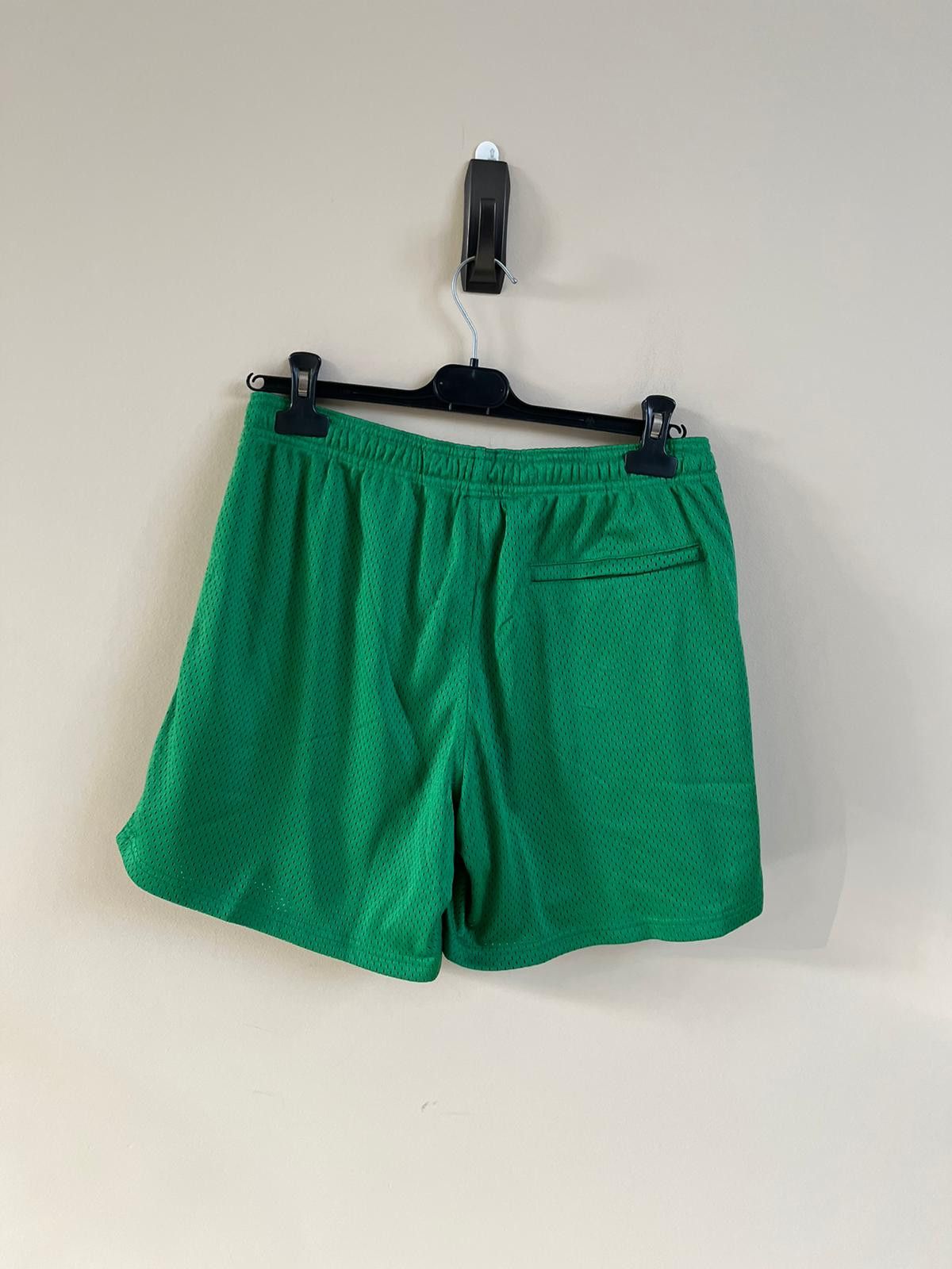 Revenge Mesh Embroidered Shorts in Green Size US 30 / EU 46 - 5 Thumbnail
