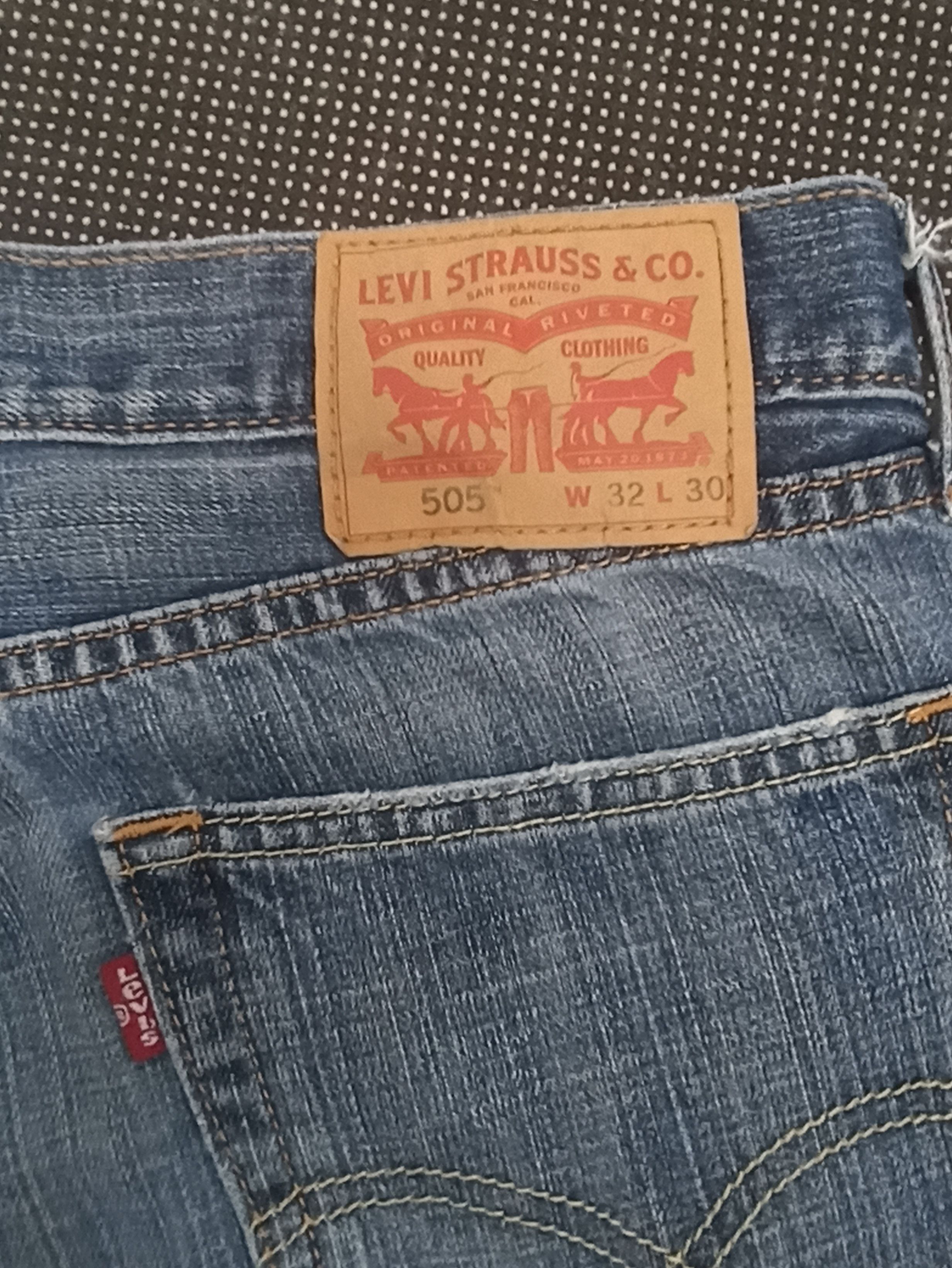 Jean × Levi's × Vintage VINTAGE LEVIS 505 JEANS -J342 Size US 34 / EU 50 - 11 Thumbnail