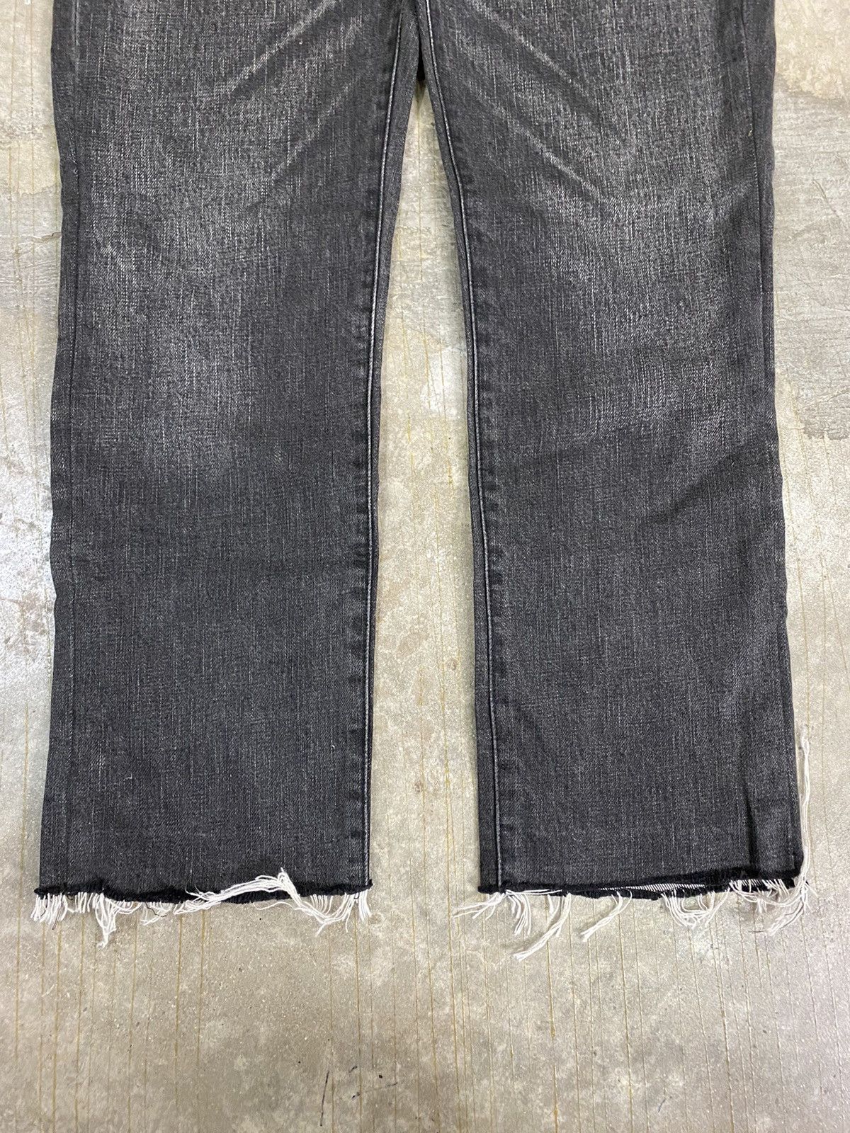 Dior AW04 DIOR Homme hedi slimane Faded wash Black denim Size US 32 / EU 48 - 5 Thumbnail