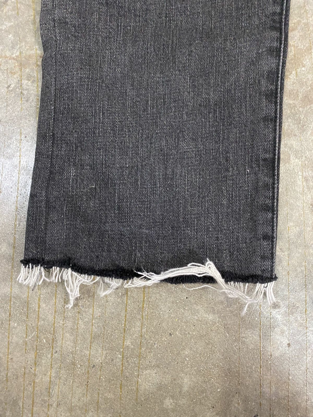 Dior AW04 DIOR Homme hedi slimane Faded wash Black denim Size US 32 / EU 48 - 6 Thumbnail