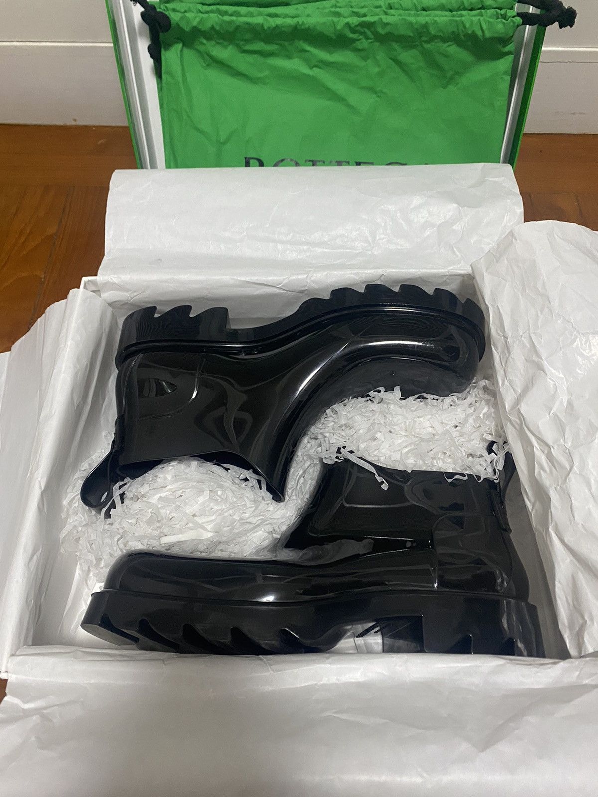 Bottega Veneta Stride Rubber Boots Size US 10 / EU 43 - 7 Thumbnail