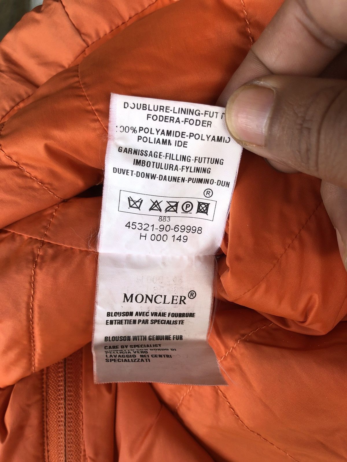 Moncler Moncler Puffer Down Jacket Size XXS / US 00 / IT 34 - 8 Thumbnail