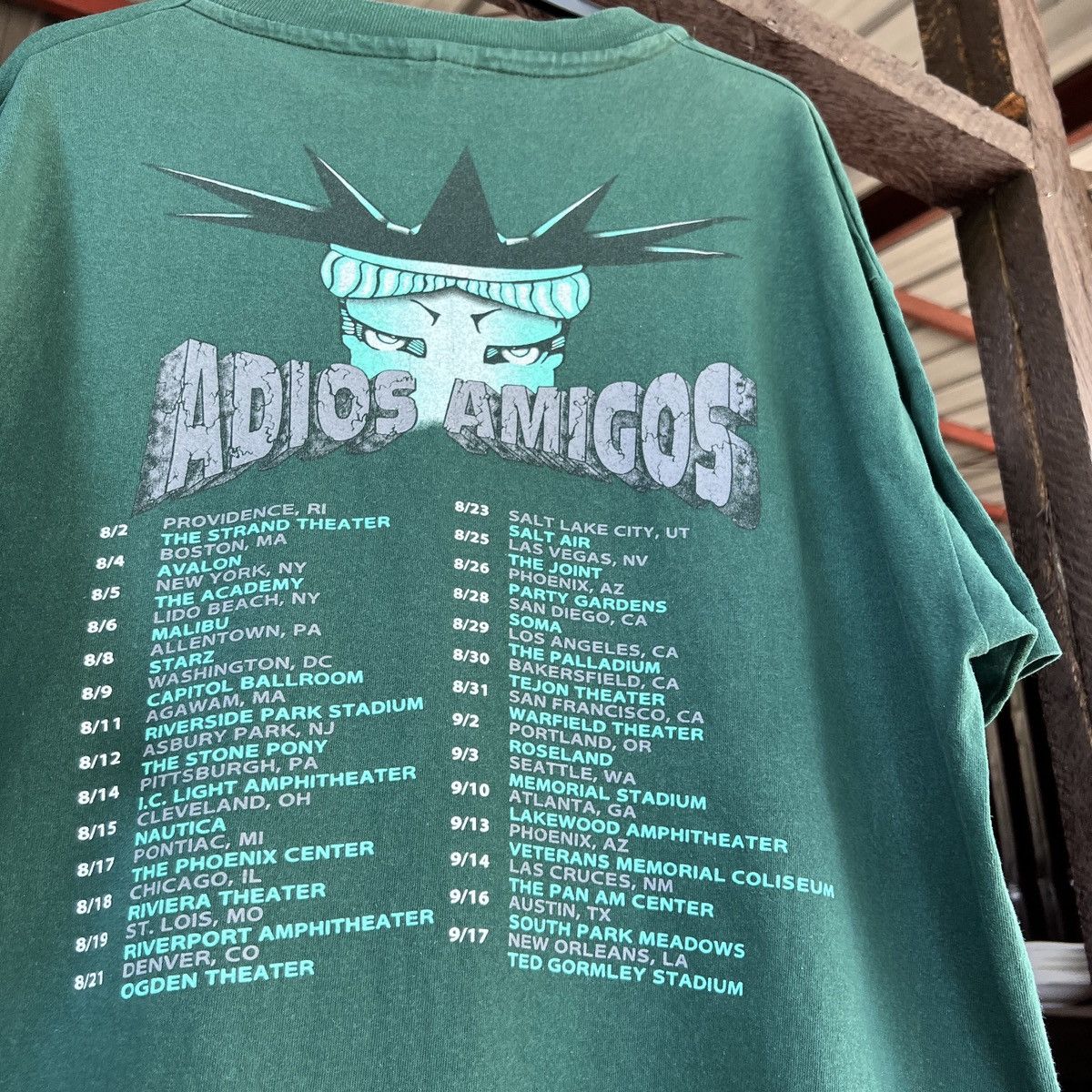 Anvil 1996 Ramones Adios Amigos Band Tour Tee Shirt Concert Size US XL / EU 56 / 4 - 2 Thumbnail