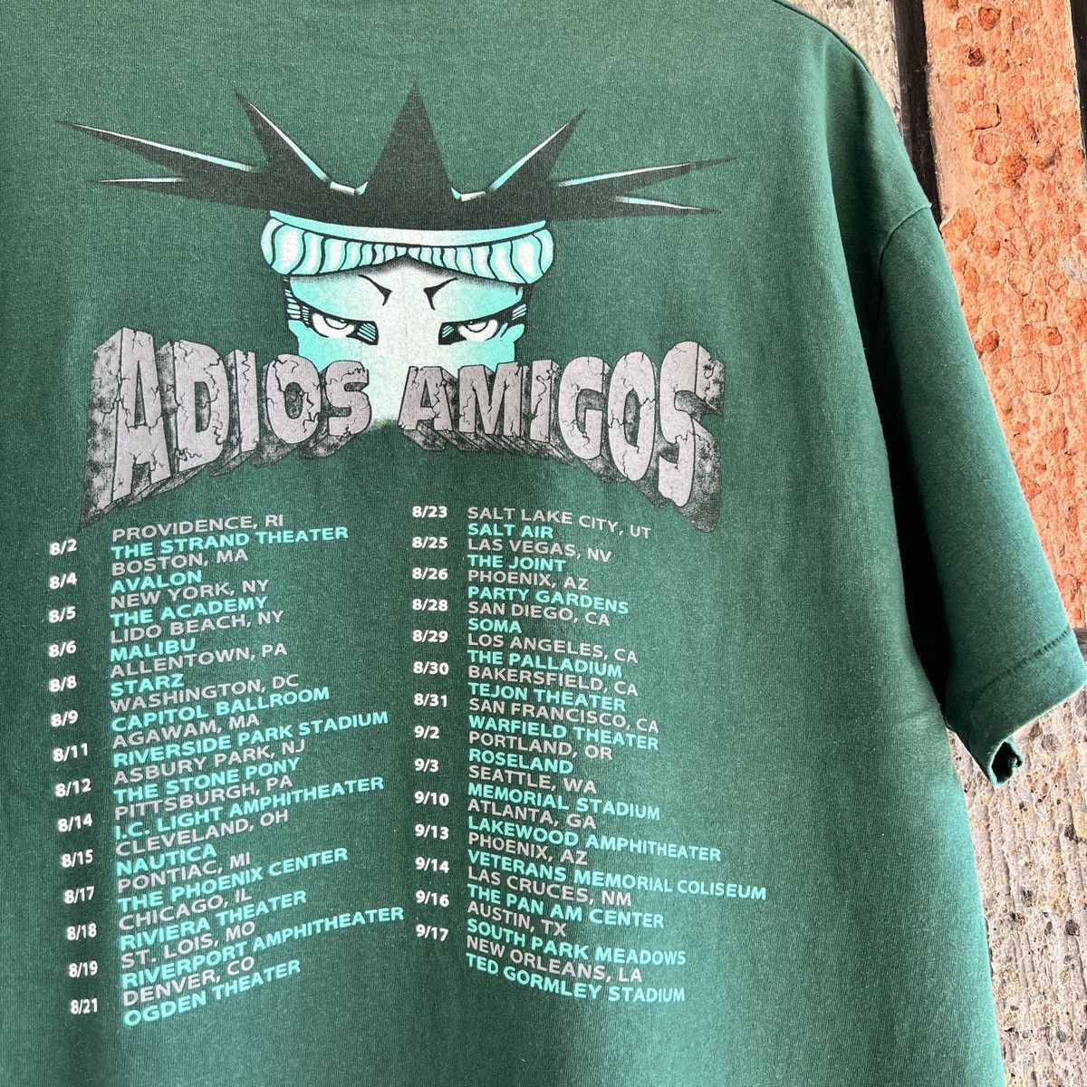 Anvil 1996 Ramones Adios Amigos Band Tour Tee Shirt Concert Size US XL / EU 56 / 4 - 8 Thumbnail