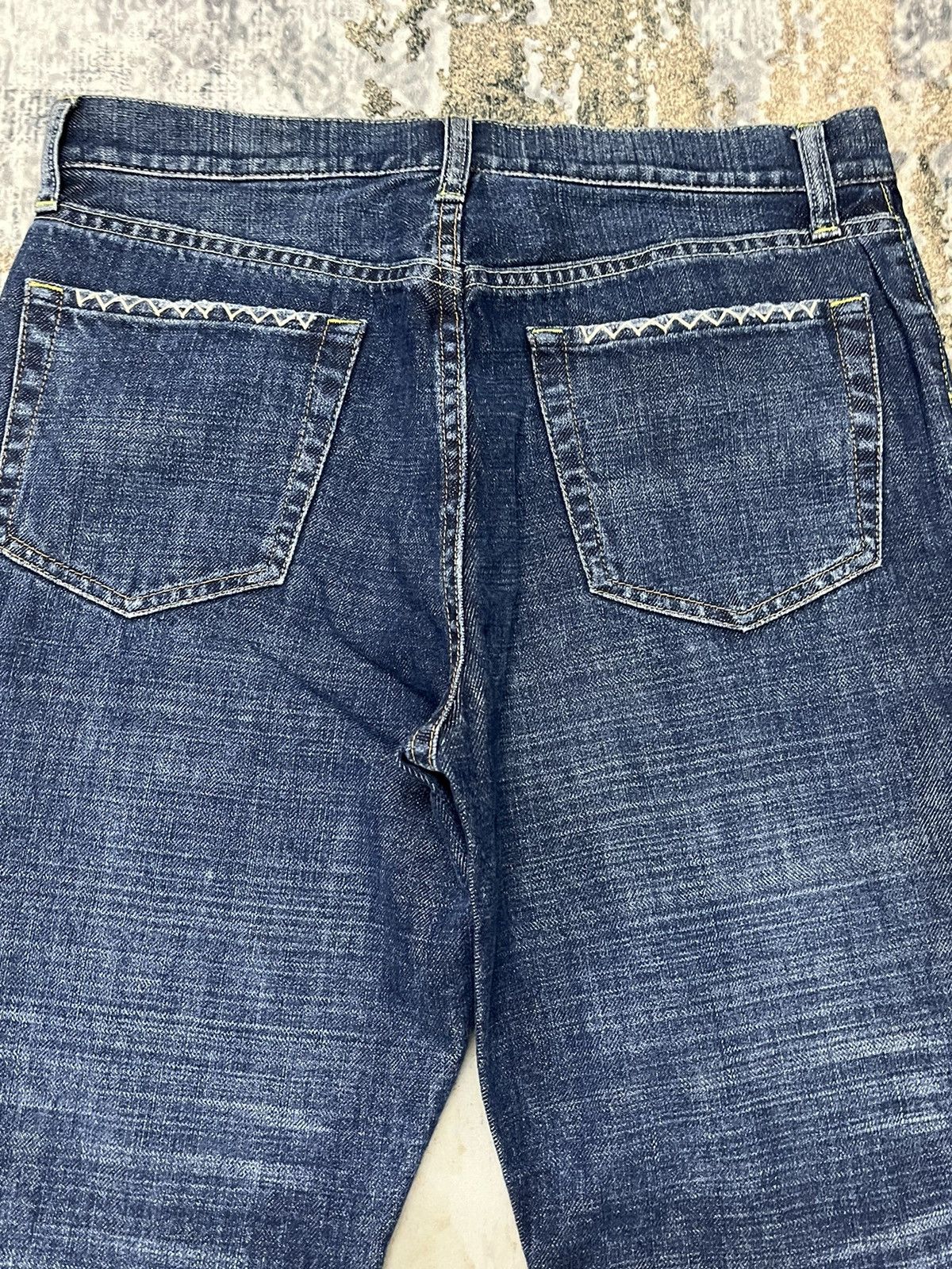 If Six Was Nine Japanase jeans Brand Distressed Design Denim Size US 30 / EU 46 - 7 Thumbnail