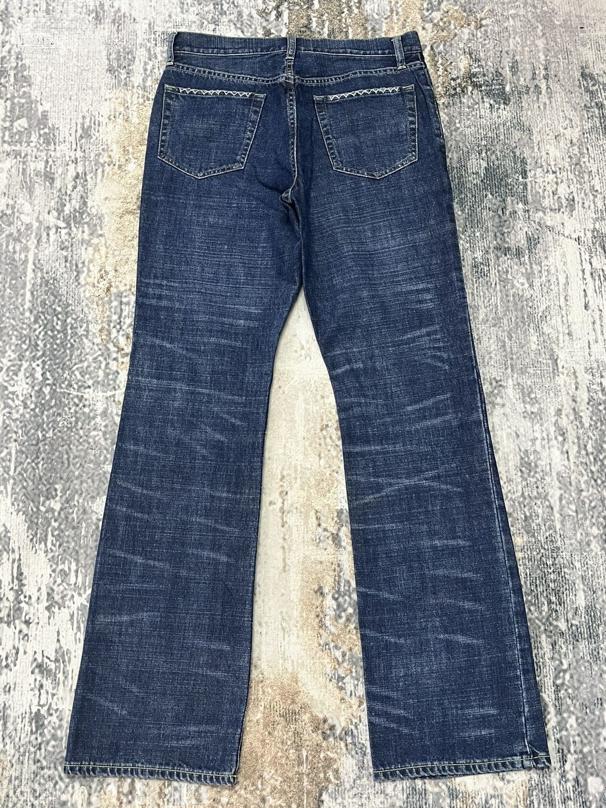 If Six Was Nine Japanase jeans Brand Distressed Design Denim Size US 30 / EU 46 - 6 Thumbnail