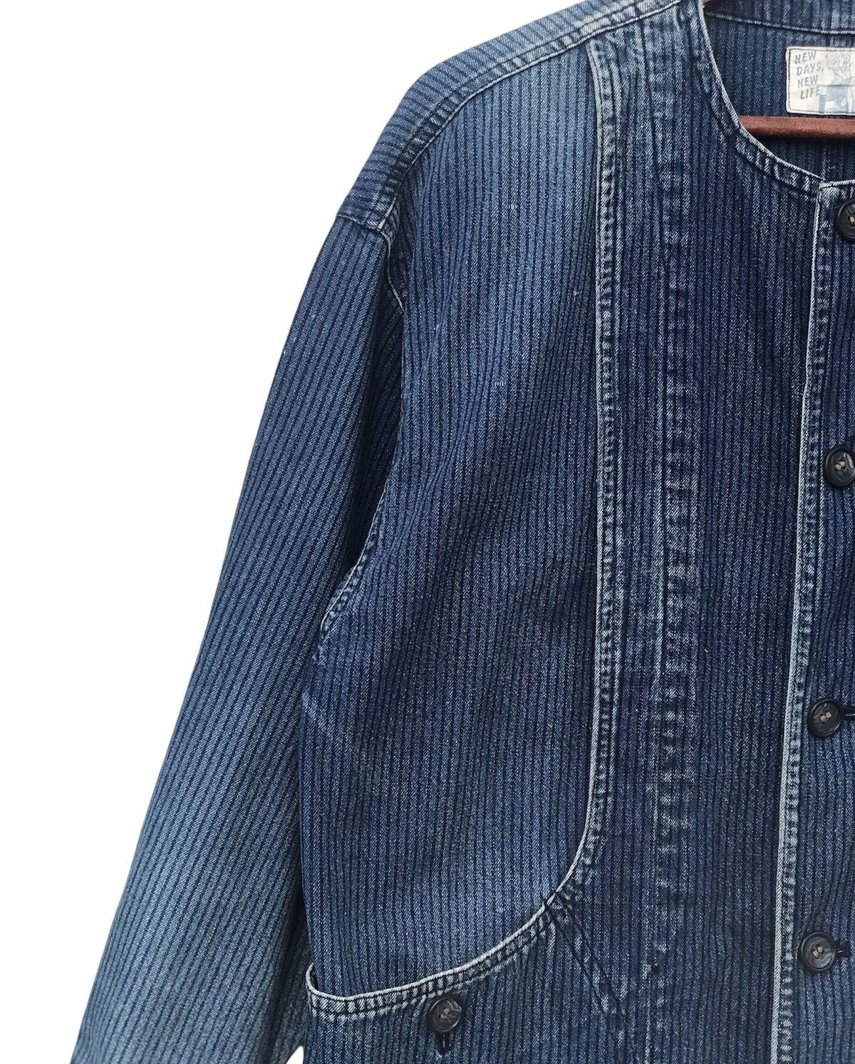 Japanese Brand Wabash Denim Jacket Designer Size US M / EU 48-50 / 2 - 5 Thumbnail
