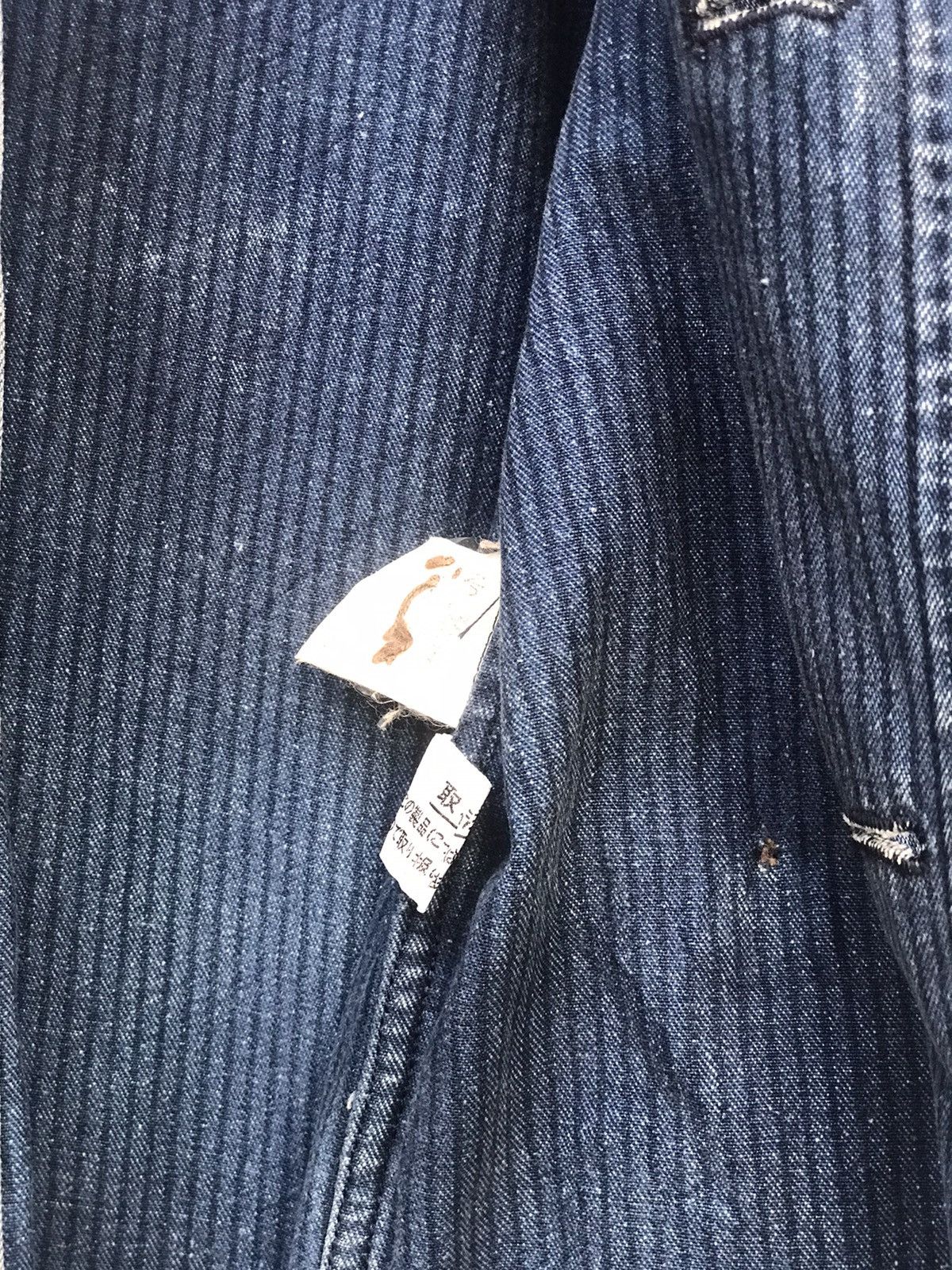 Japanese Brand Wabash Denim Jacket Designer Size US M / EU 48-50 / 2 - 17 Thumbnail