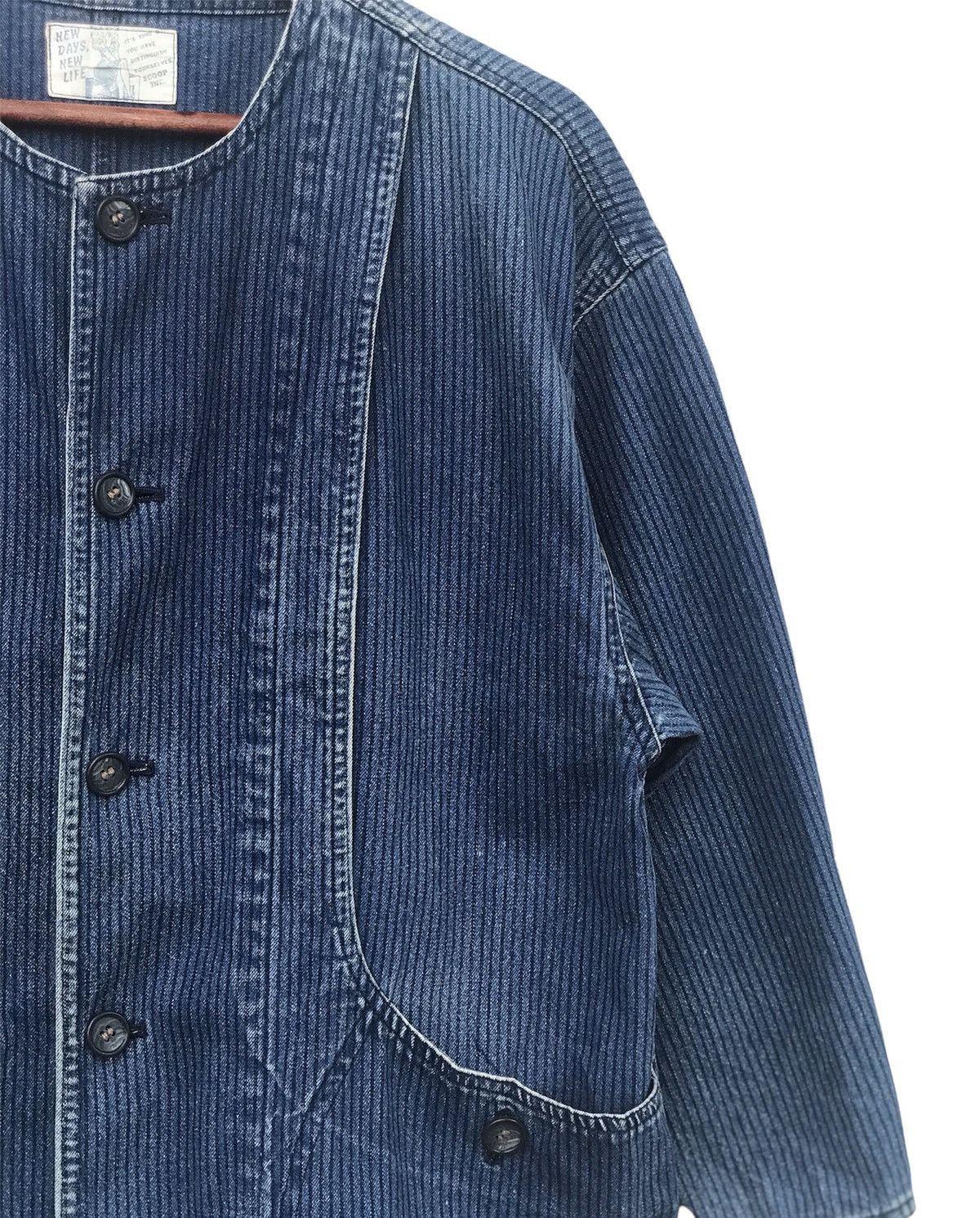 Japanese Brand Wabash Denim Jacket Designer Size US M / EU 48-50 / 2 - 6 Thumbnail