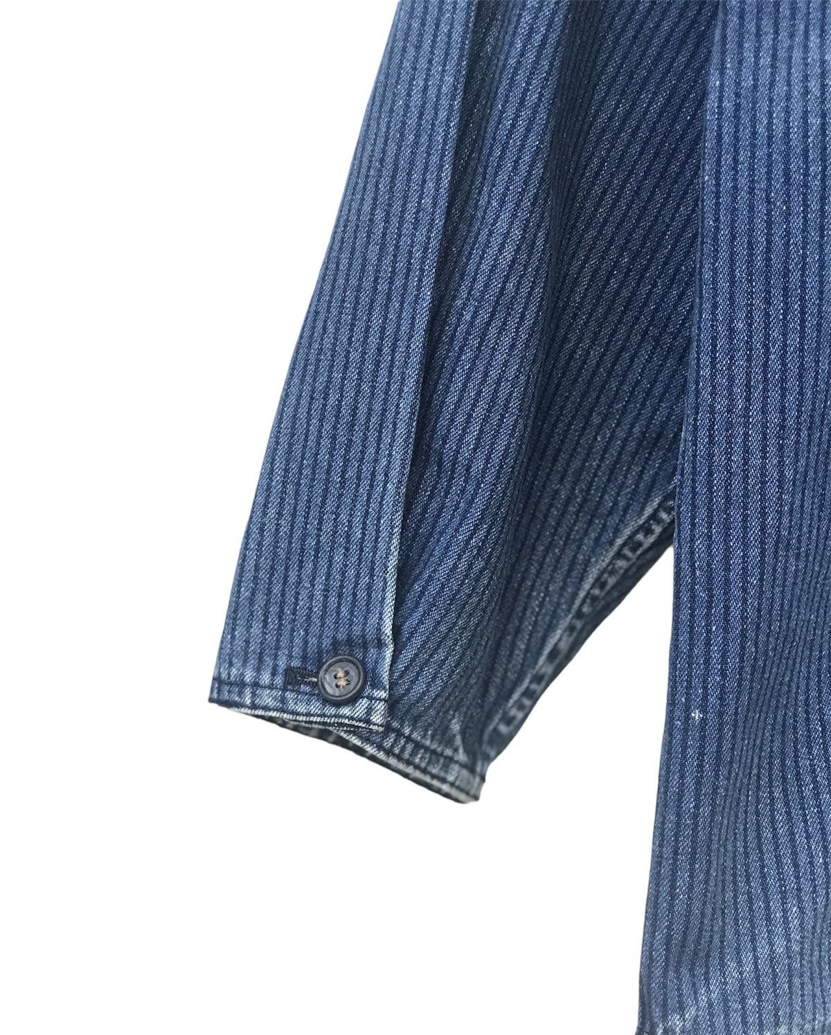 Japanese Brand Wabash Denim Jacket Designer Size US M / EU 48-50 / 2 - 13 Thumbnail