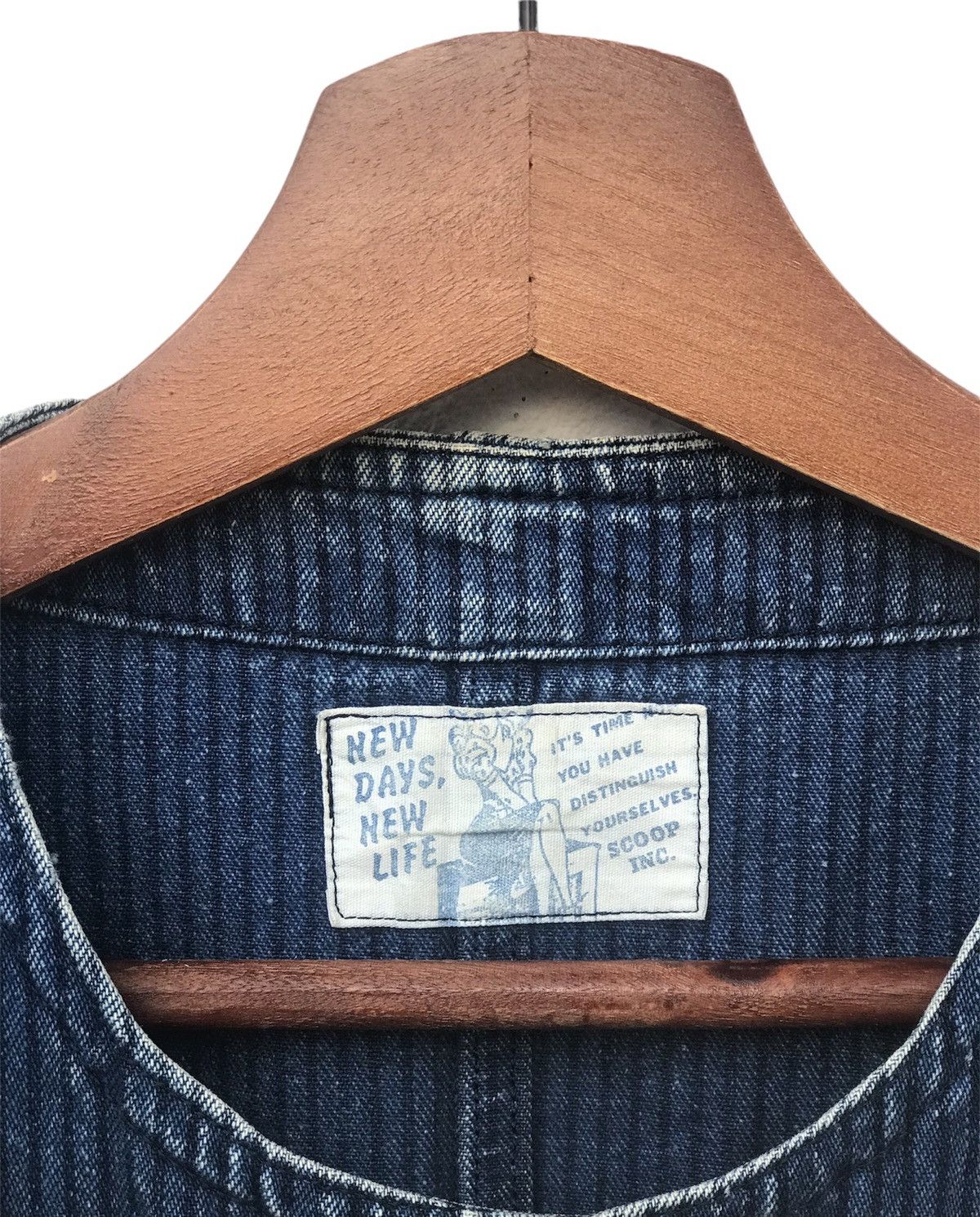 Japanese Brand Wabash Denim Jacket Designer Size US M / EU 48-50 / 2 - 9 Thumbnail