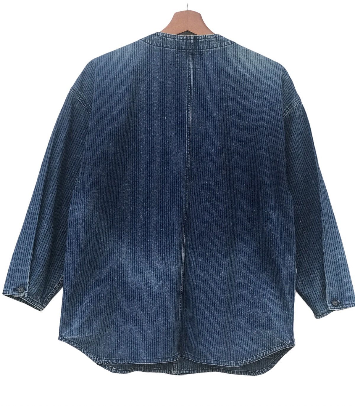 Japanese Brand Wabash Denim Jacket Designer Size US M / EU 48-50 / 2 - 10 Thumbnail