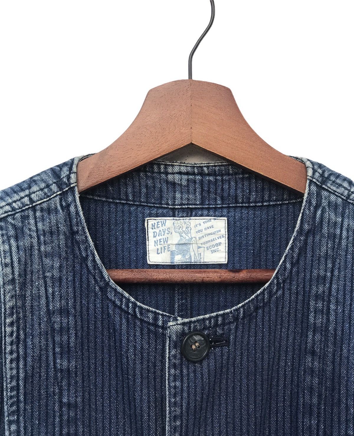 Japanese Brand Wabash Denim Jacket Designer Size US M / EU 48-50 / 2 - 8 Thumbnail