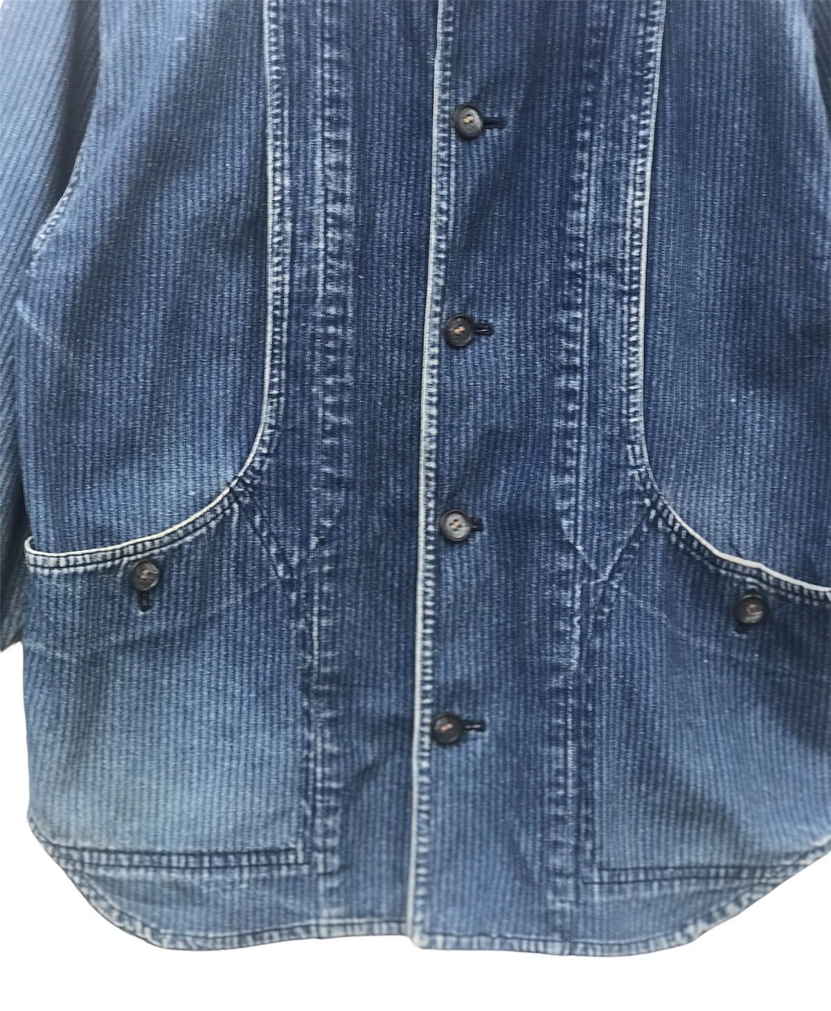 Japanese Brand Wabash Denim Jacket Designer Size US M / EU 48-50 / 2 - 4 Thumbnail