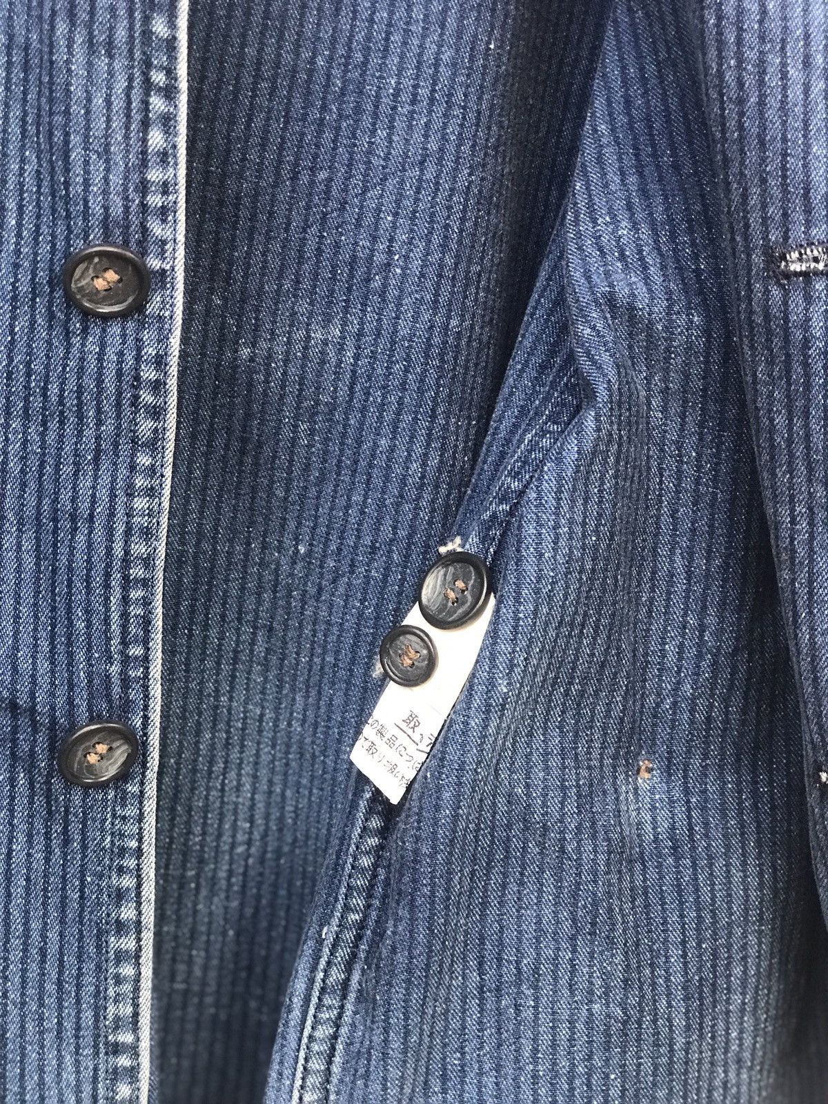 Japanese Brand Wabash Denim Jacket Designer Size US M / EU 48-50 / 2 - 16 Thumbnail