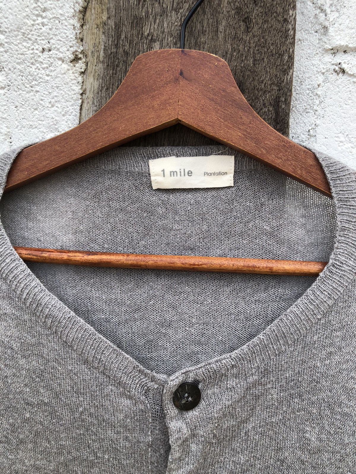 Issey Miyake × Japanese Brand Issey Miyaki 1 mile Plantation Cardigan Ladies Size M / US 6-8 / IT 42-44 - 4 Thumbnail