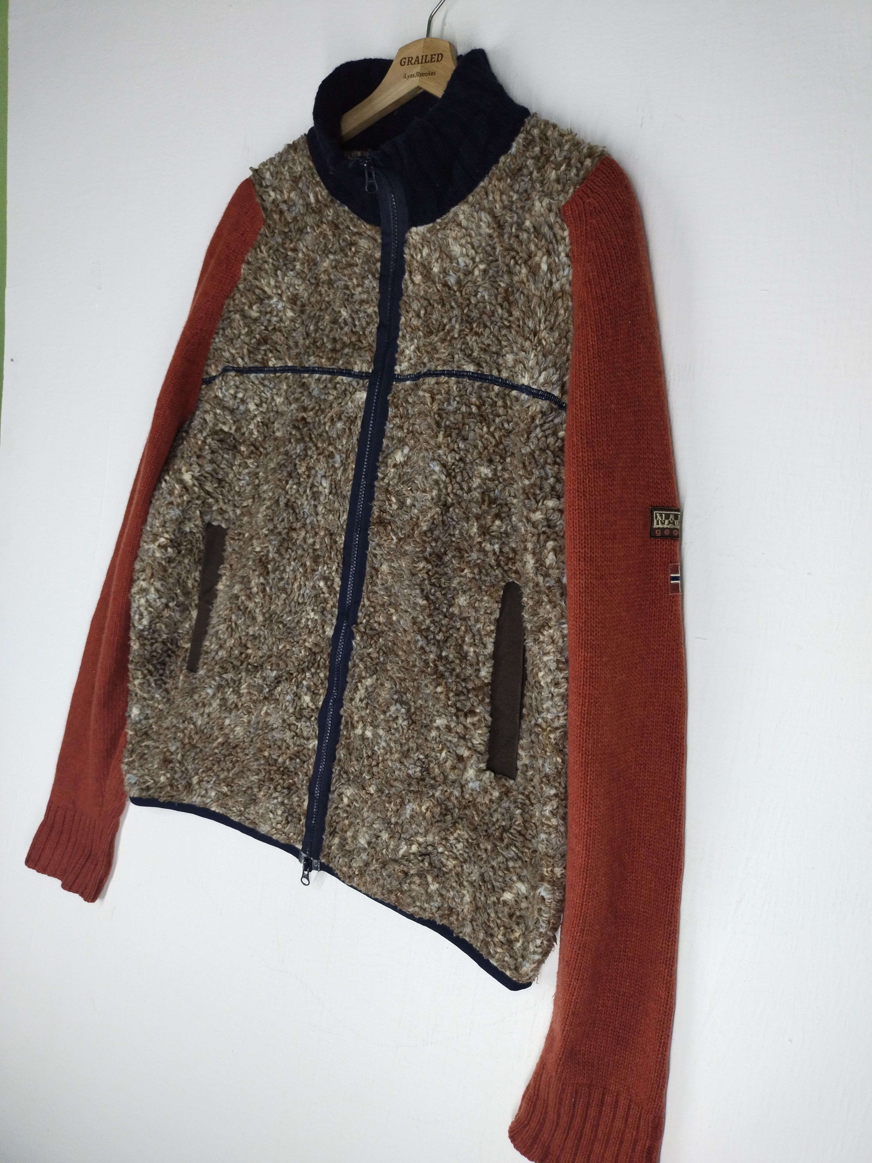 Napapijri Napapijri Y2K blouson boa switching vintage blouson Size US L / EU 52-54 / 3 - 3 Thumbnail