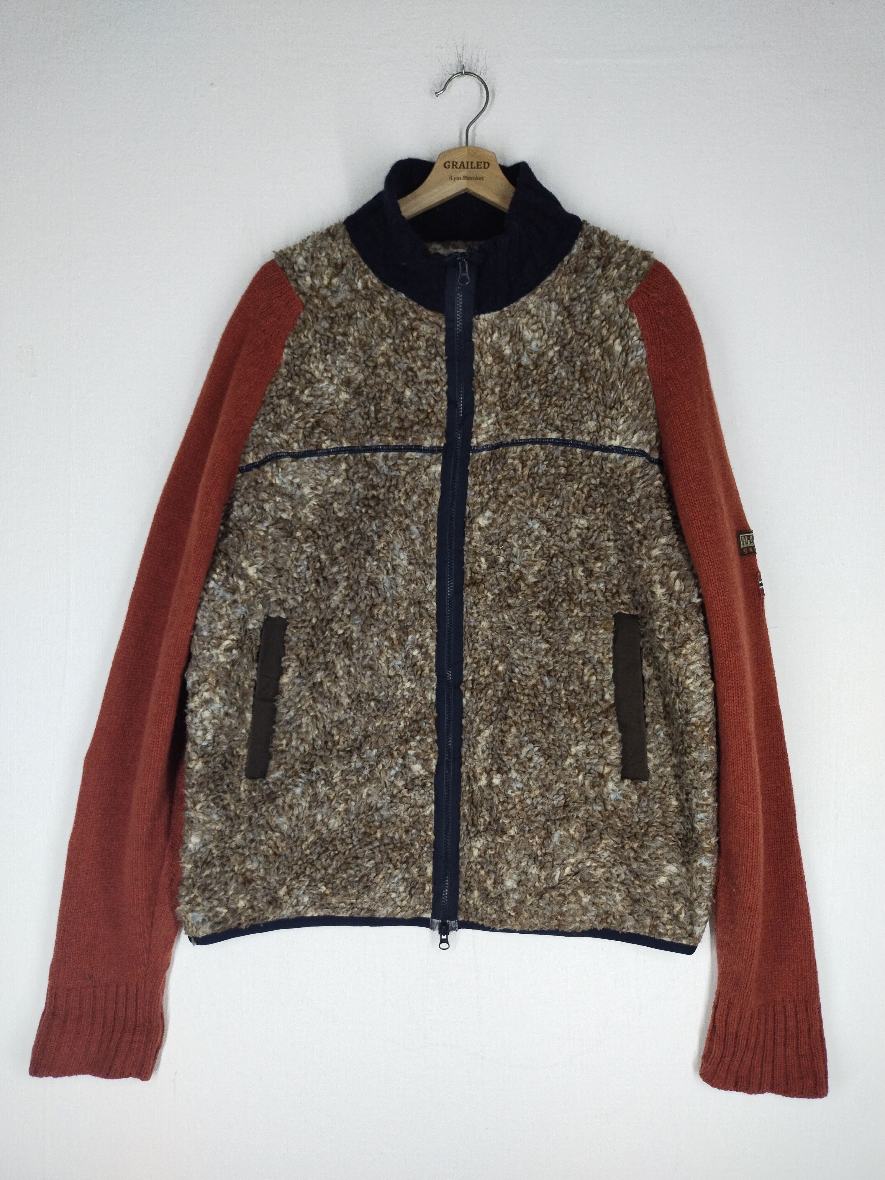 Napapijri Napapijri Y2K blouson boa switching vintage blouson Size US L / EU 52-54 / 3 - 1 Thumbnail