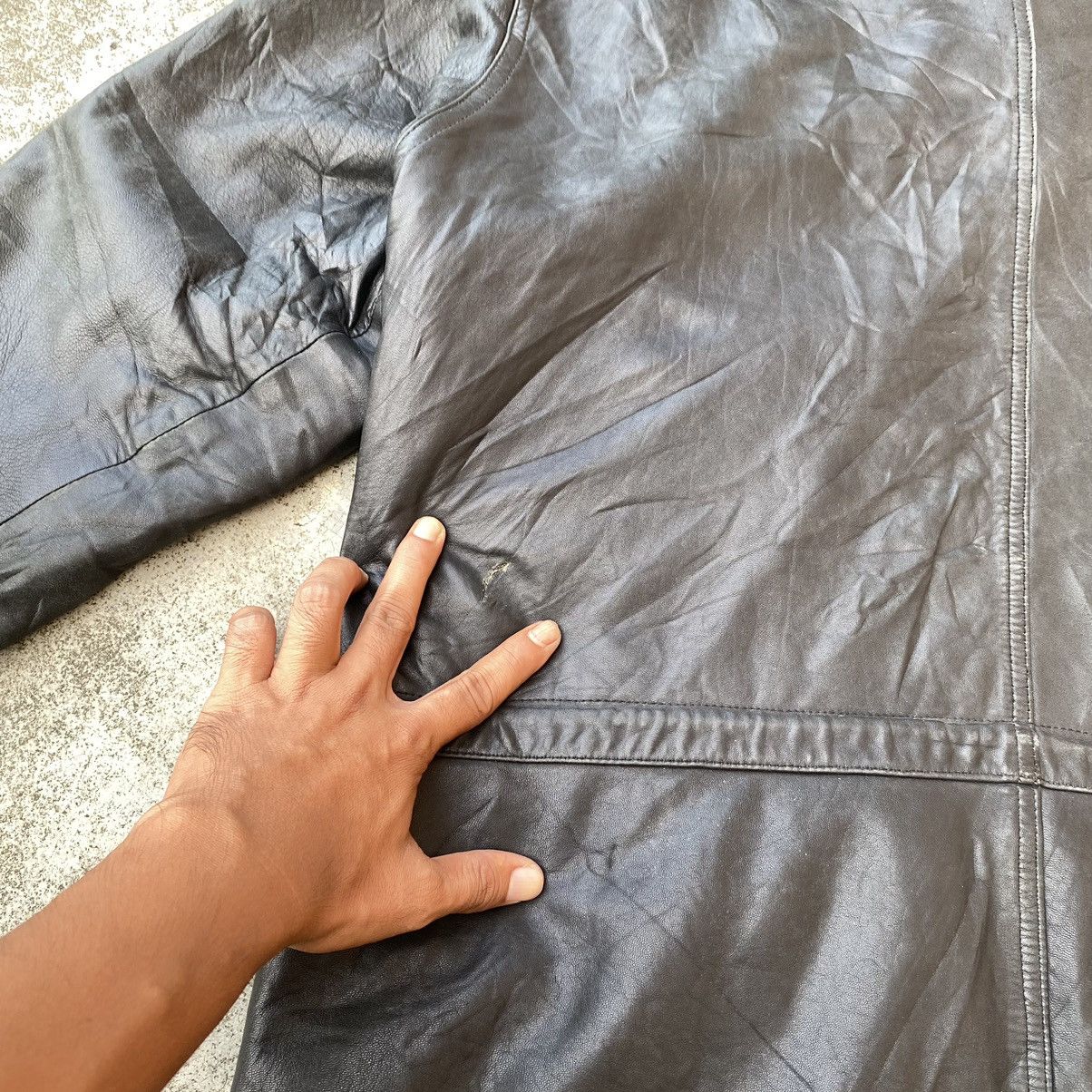 Renoma × Vintage Steals🔥Vintage Renoma Leather Jacket Size US XL / EU 56 / 4 - 12 Thumbnail