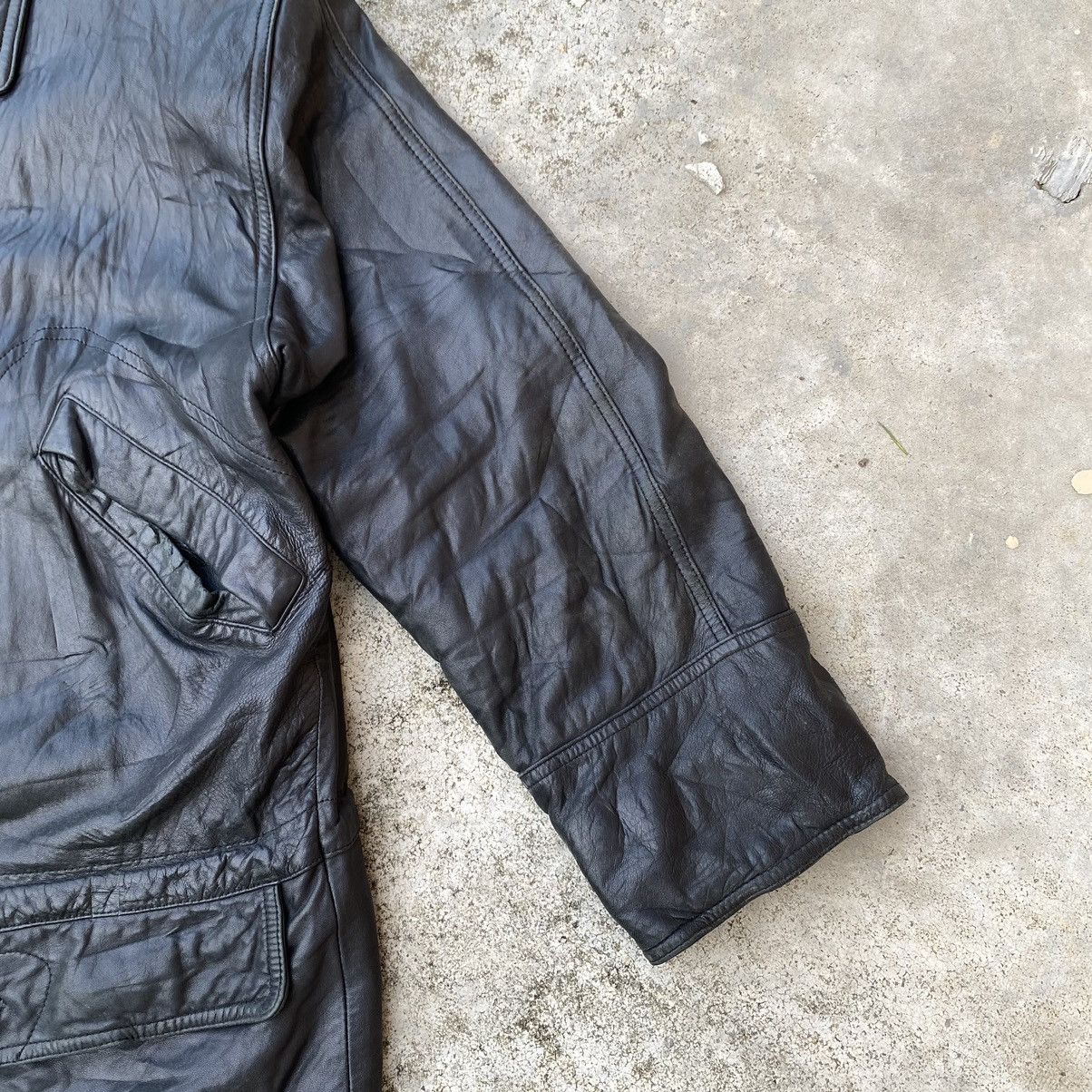 Renoma × Vintage Steals🔥Vintage Renoma Leather Jacket Size US XL / EU 56 / 4 - 8 Thumbnail