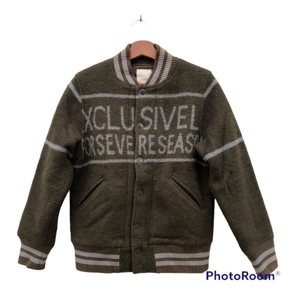 Sunny Cloud By Felissimo Varsity Jacket