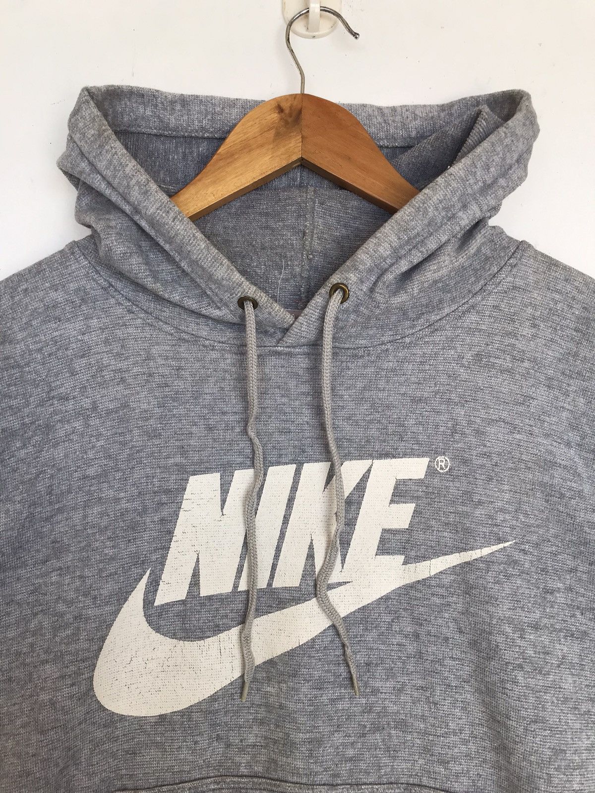 Nike 90s Nike vintage hoodie grey tag japan Size US M / EU 48-50 / 2 - 3 Thumbnail