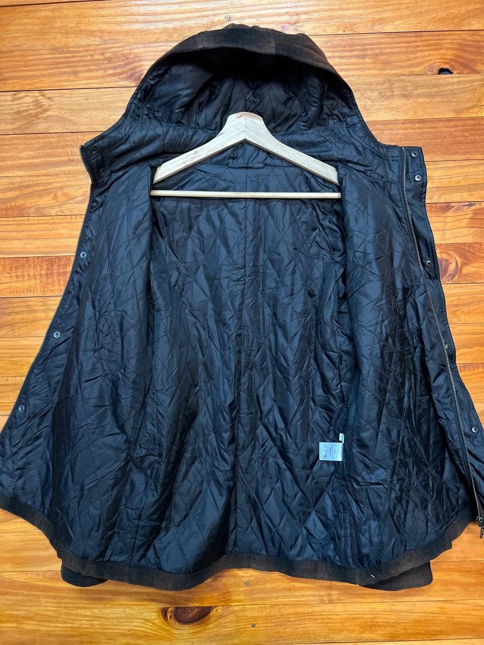 Japanese Brand TOPVALU WOOL PLAID HOODIE JACKET Size US L / EU 52-54 / 3 - 11 Thumbnail