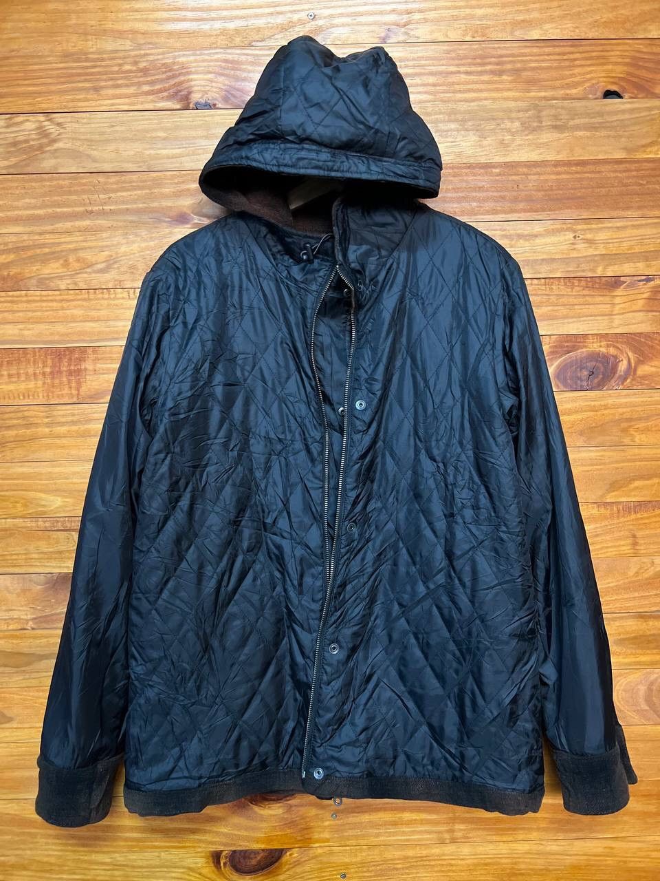 Japanese Brand TOPVALU WOOL PLAID HOODIE JACKET Size US L / EU 52-54 / 3 - 13 Thumbnail