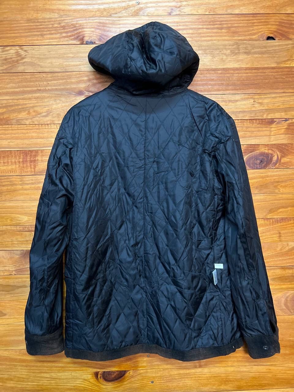 Japanese Brand TOPVALU WOOL PLAID HOODIE JACKET Size US L / EU 52-54 / 3 - 14 Thumbnail