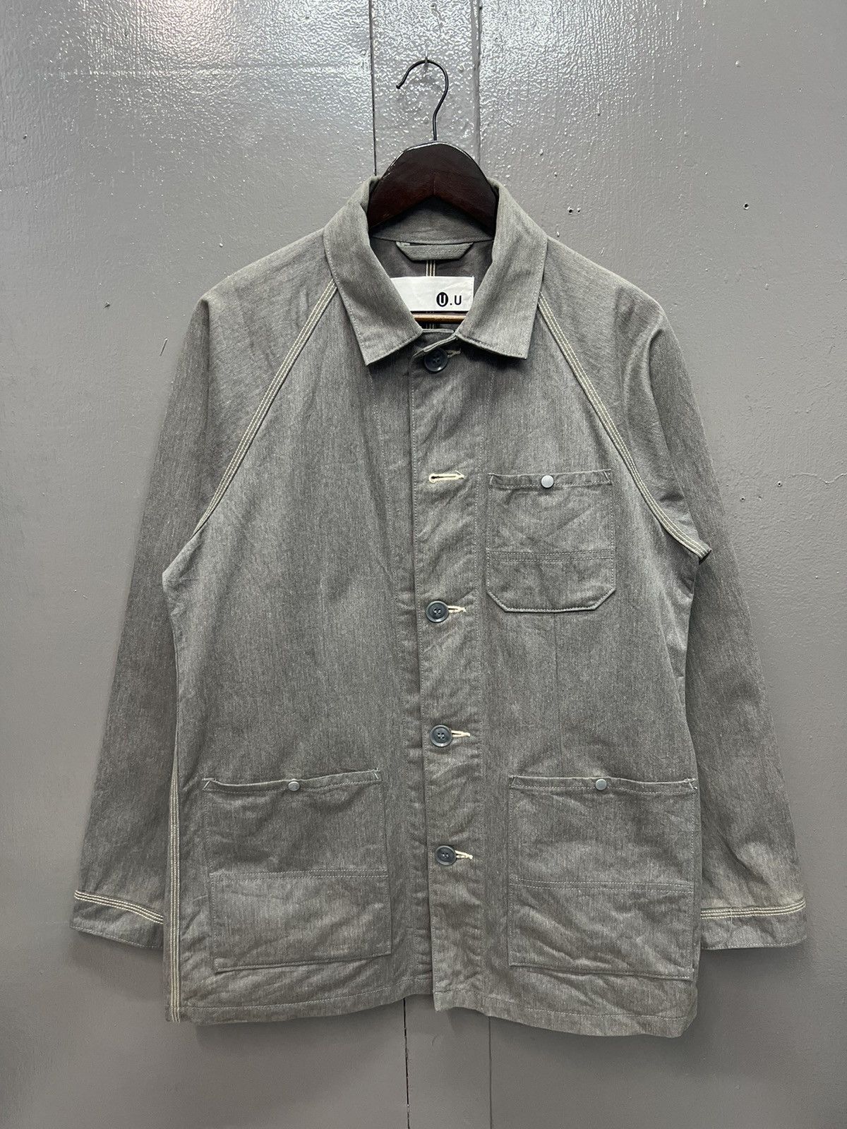 Japanese Brand ARCHIVE UU WORK WEAR JACKET Size US L / EU 52-54 / 3 - 1 Thumbnail