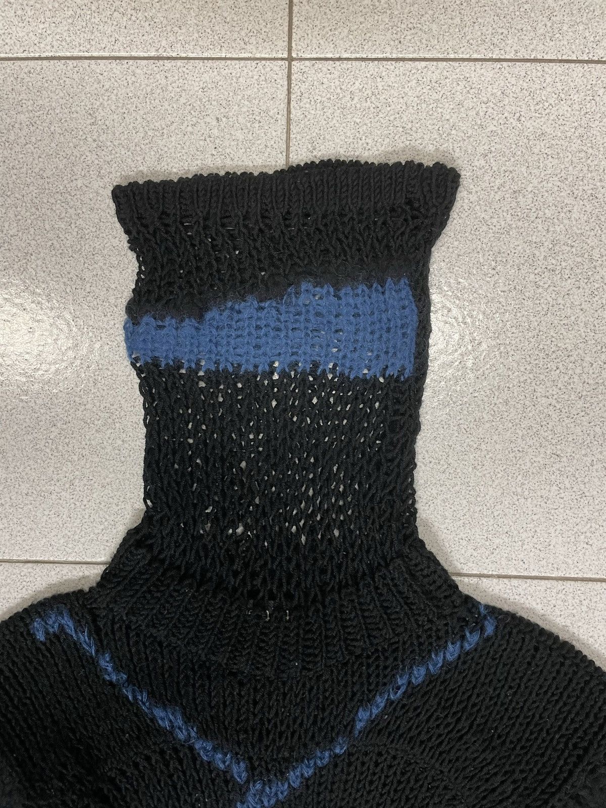 Jean Paul Gaultier 2007 runway balaclava mask sweater knit jumper archive rare Size M / US 6-8 / IT 42-44 - 11 Thumbnail