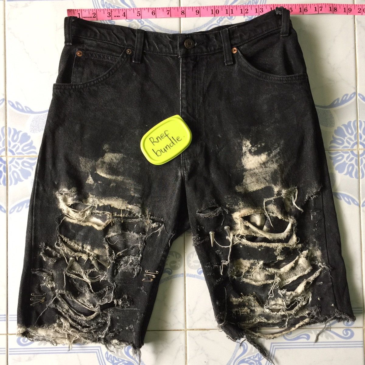 Levi's Punk design pant jeans Size US 30 / EU 46 - 6 Thumbnail