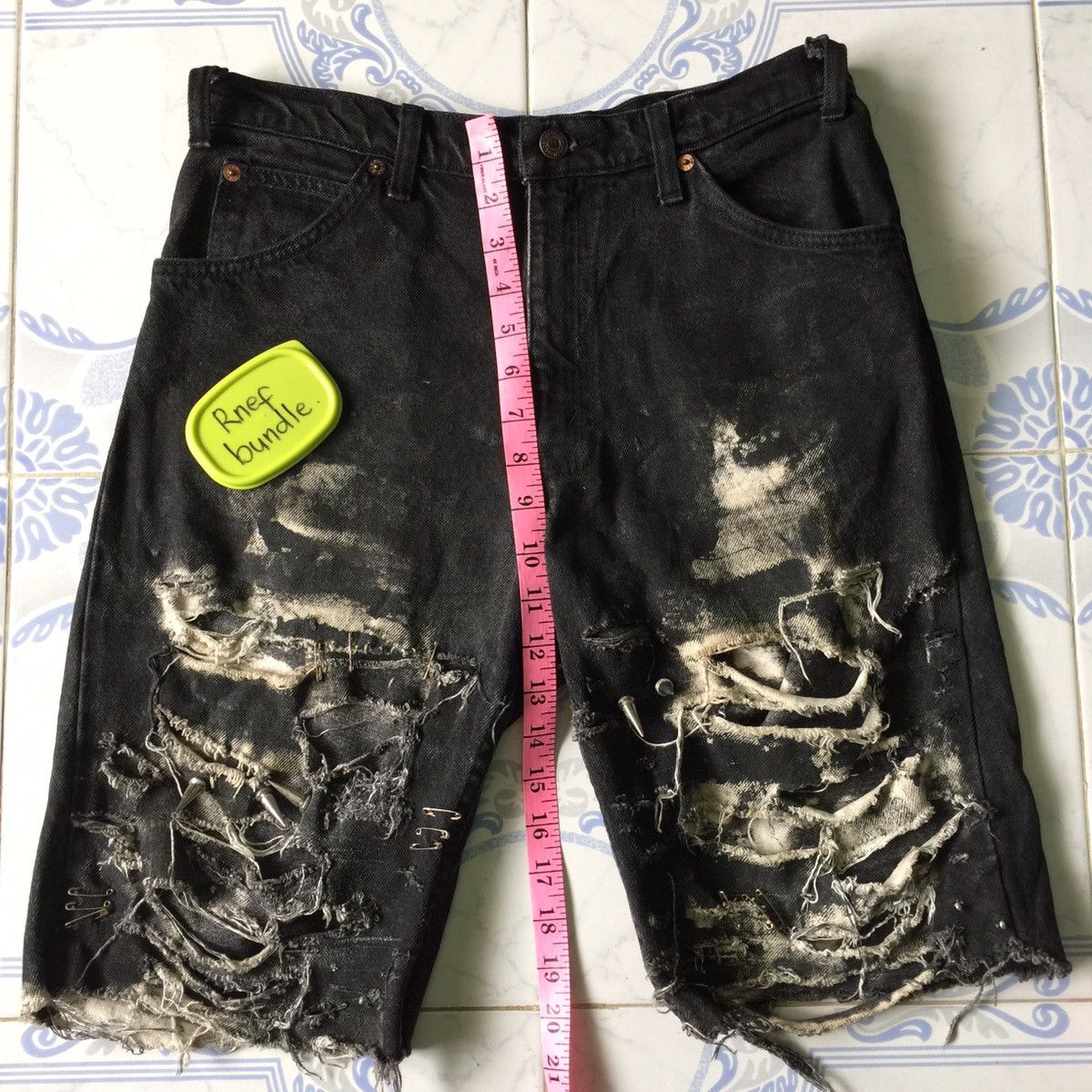 Levi's Punk design pant jeans Size US 30 / EU 46 - 7 Thumbnail