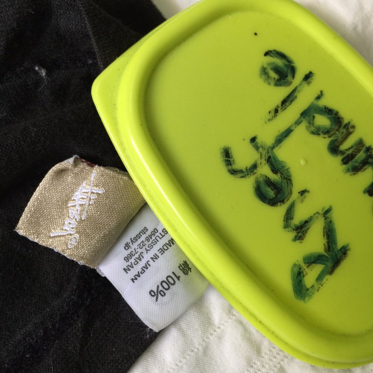 Stussy Stussy Tshirt Made in Japan (sun faded) Size US L / EU 52-54 / 3 - 14 Thumbnail